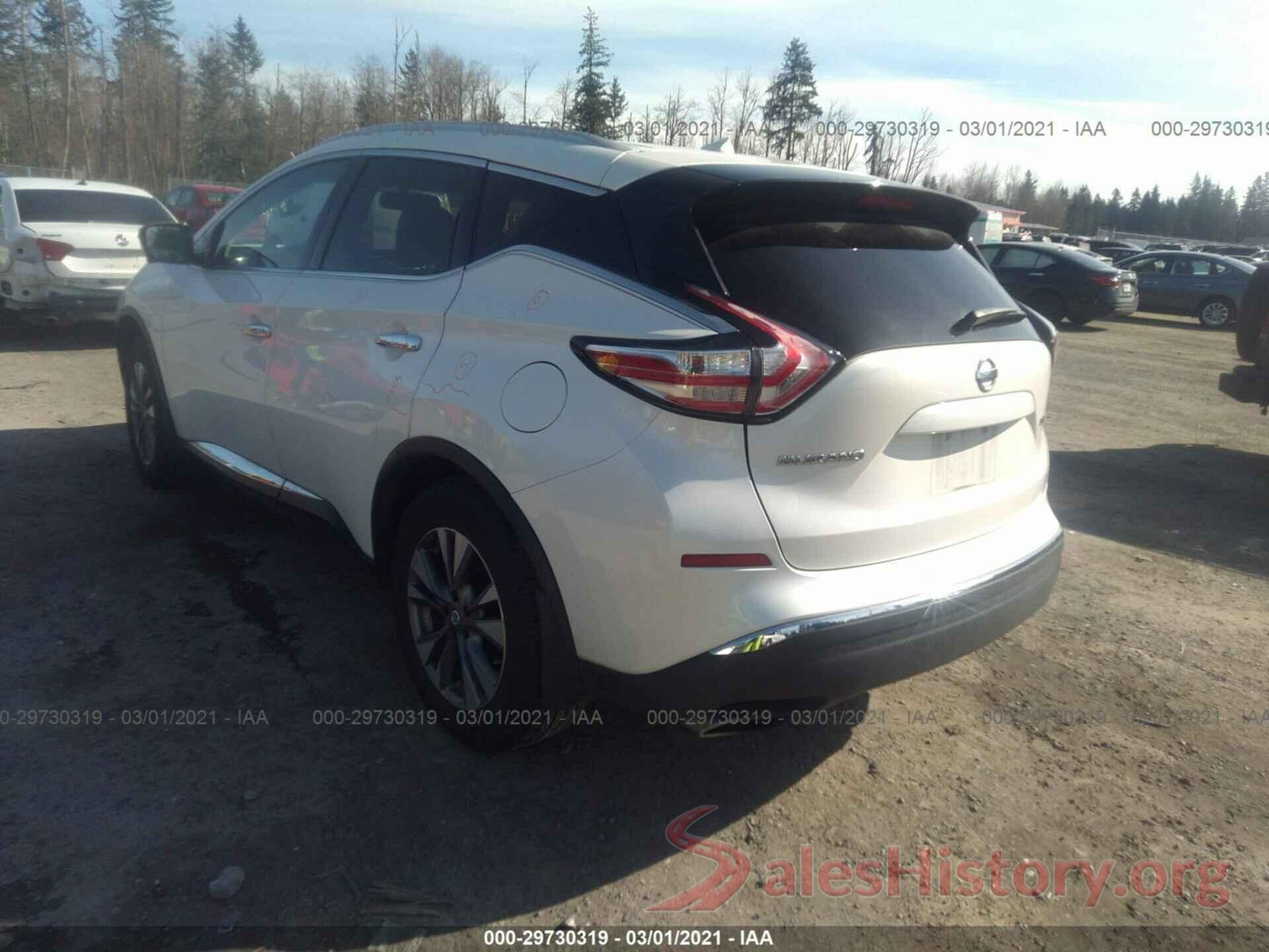 5N1AZ2MH3GN107316 2016 NISSAN MURANO