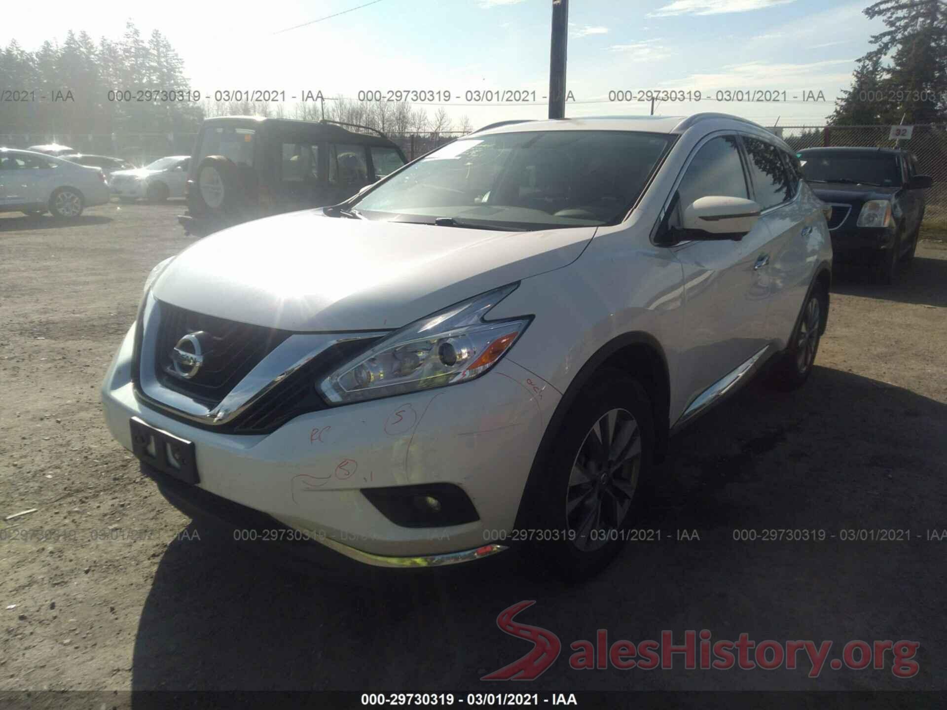 5N1AZ2MH3GN107316 2016 NISSAN MURANO