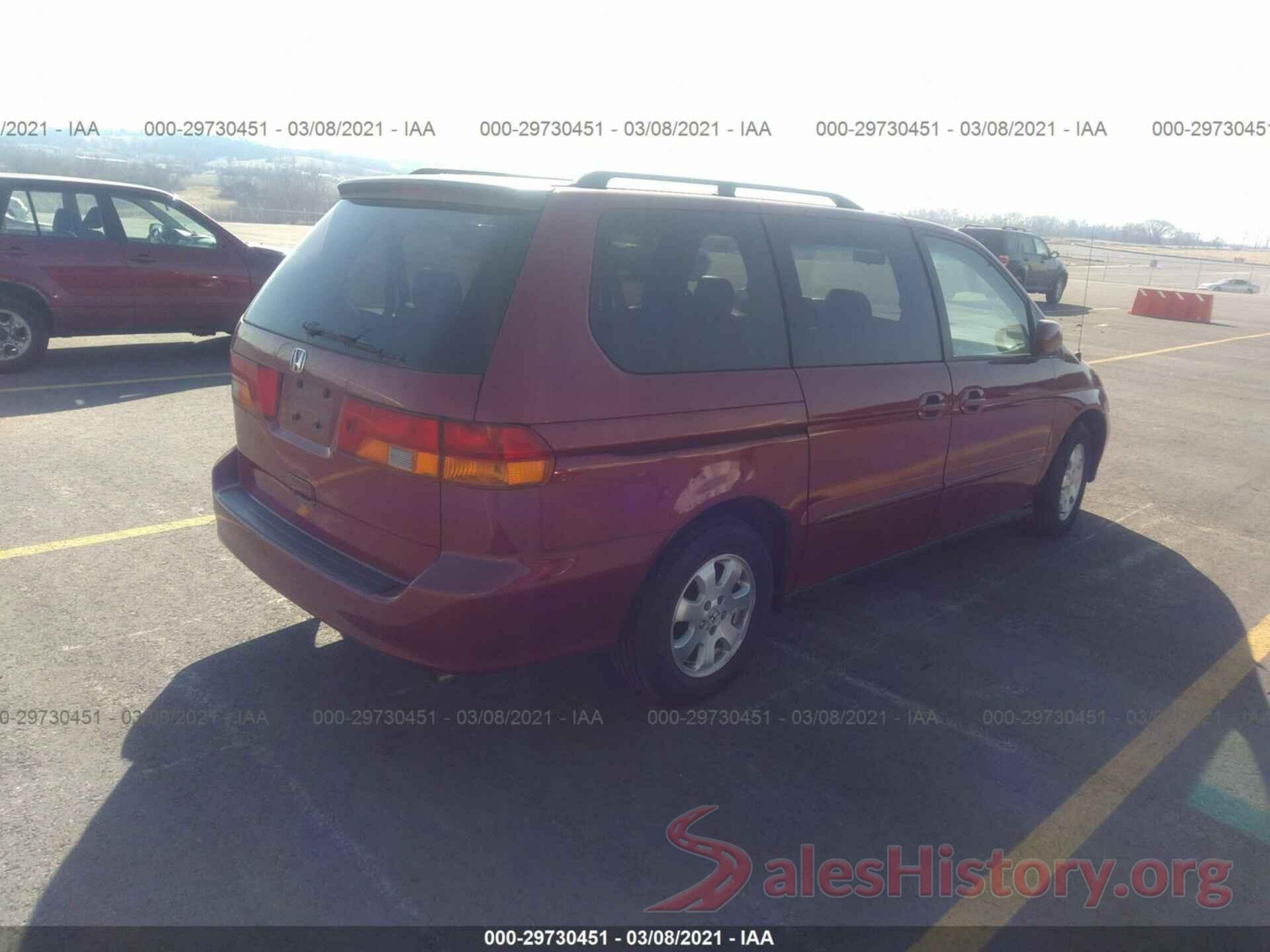 JTDKARFP9H3029554 2003 HONDA ODYSSEY