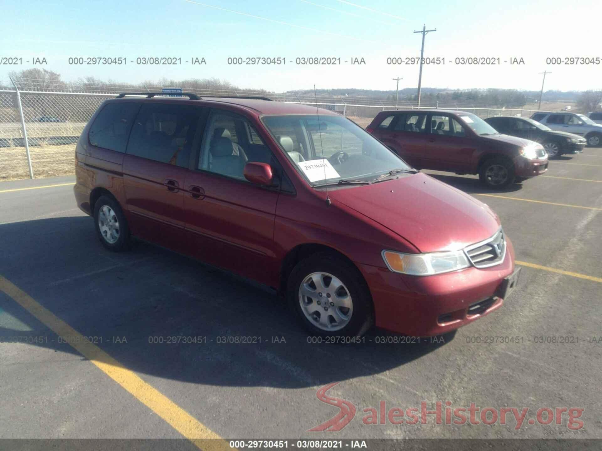 JTDKARFP9H3029554 2003 HONDA ODYSSEY