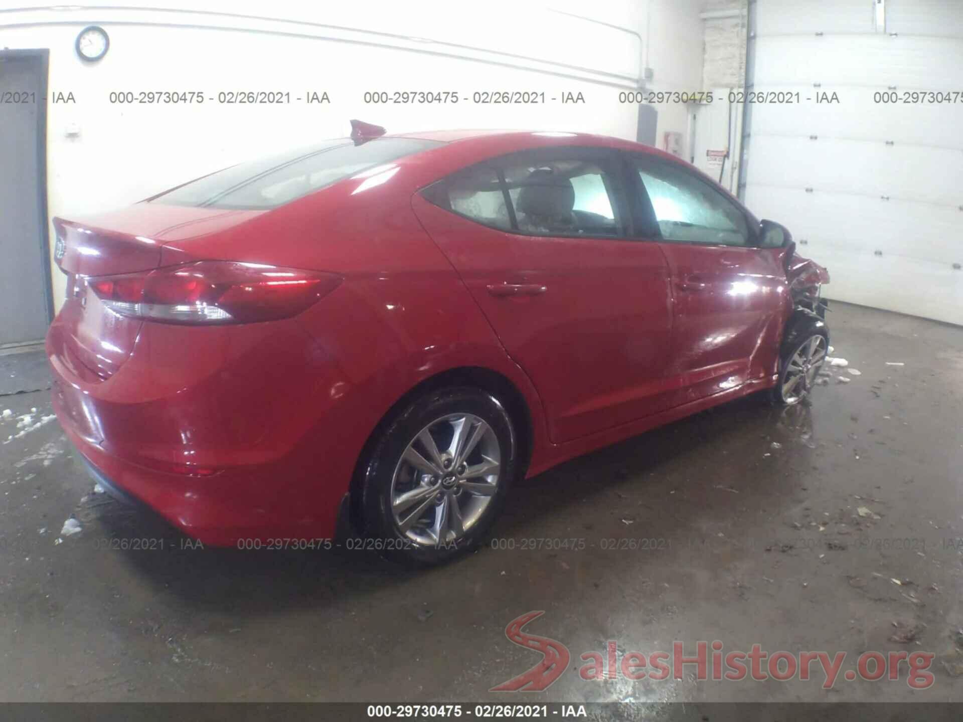 KMHD84LF0JU592376 2018 HYUNDAI ELANTRA