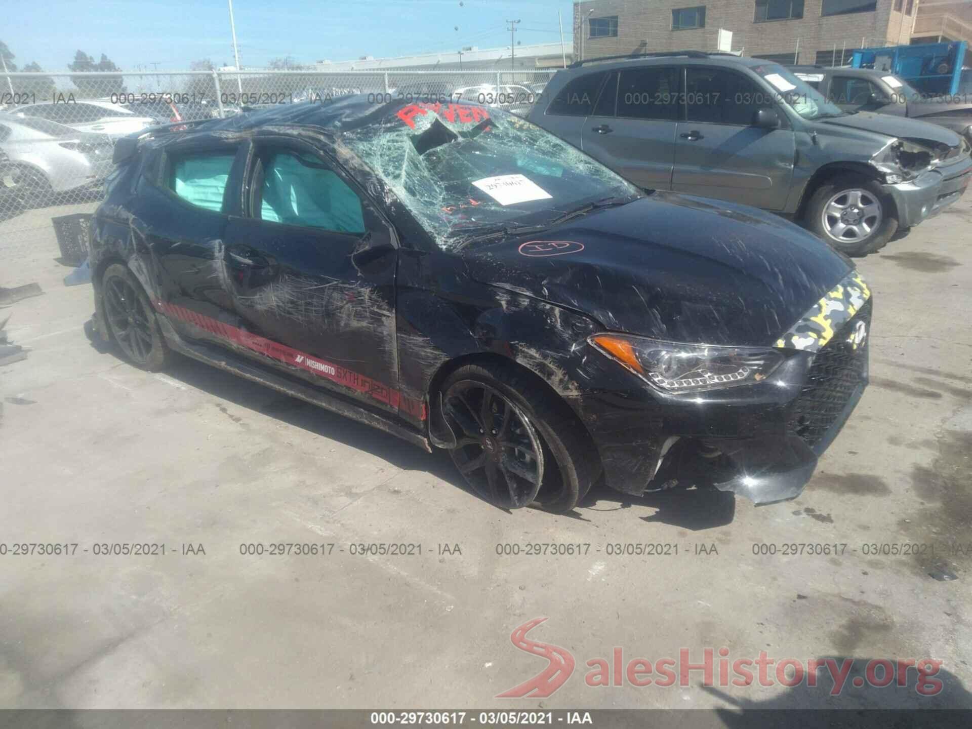 KMHTH6AB9LU031202 2020 HYUNDAI VELOSTER