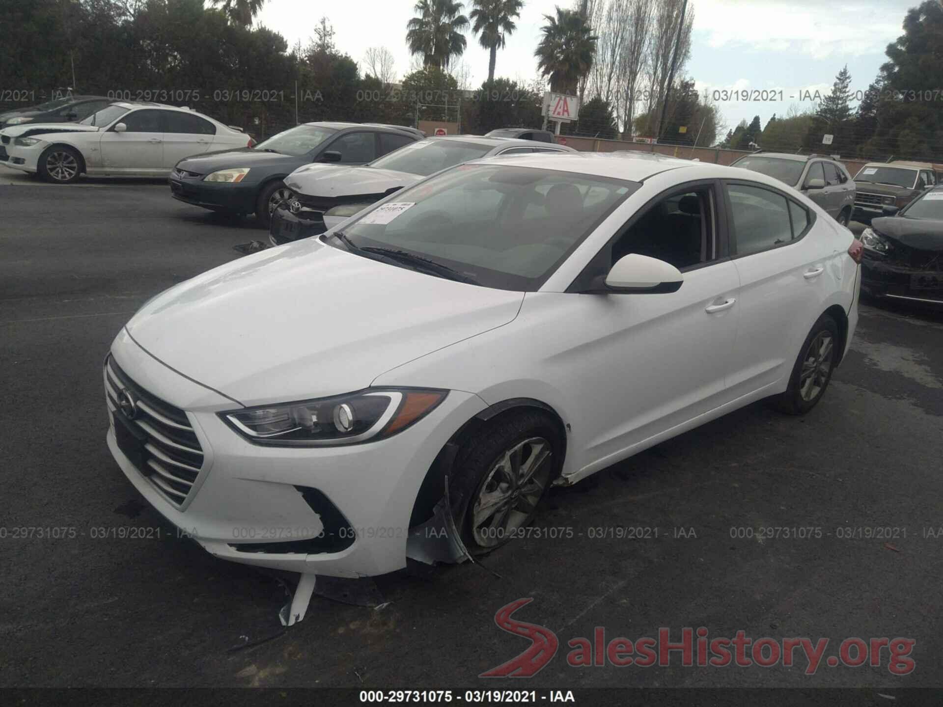 5NPD84LF2JH333449 2018 HYUNDAI ELANTRA