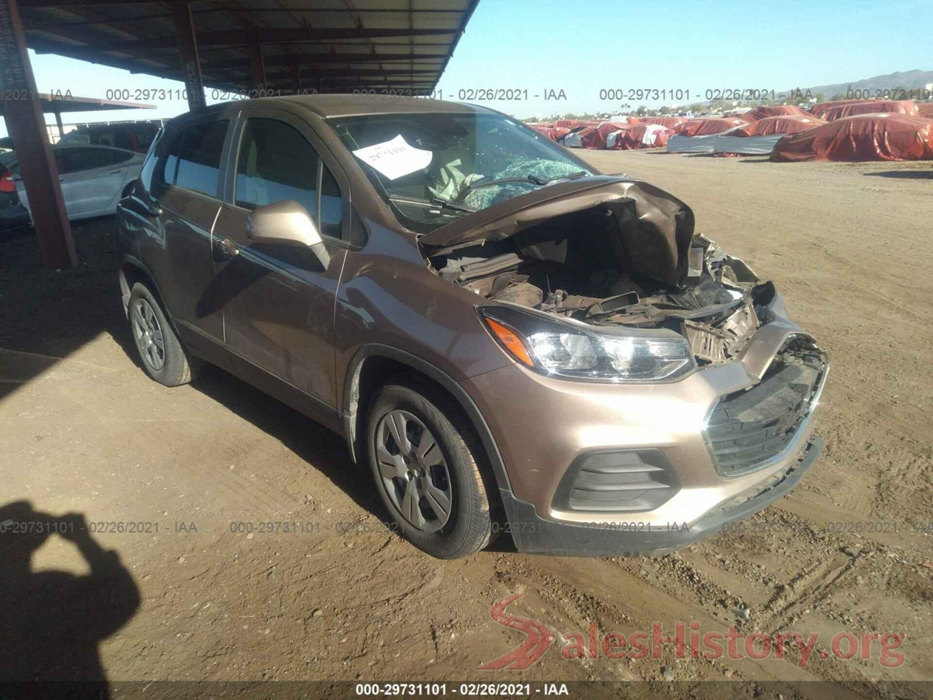 3GNCJKSB9KL133289 2019 CHEVROLET TRAX