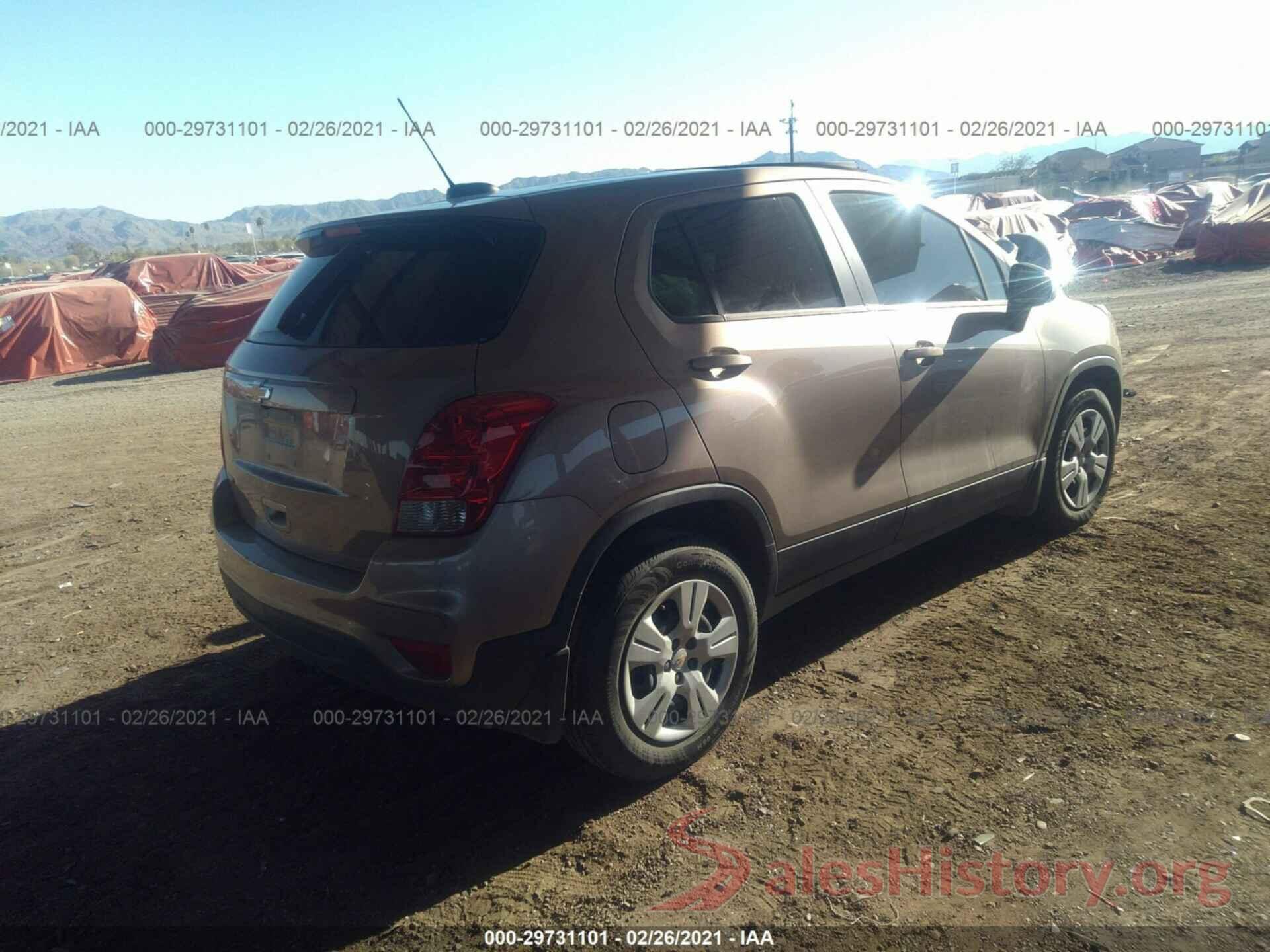 3GNCJKSB9KL133289 2019 CHEVROLET TRAX