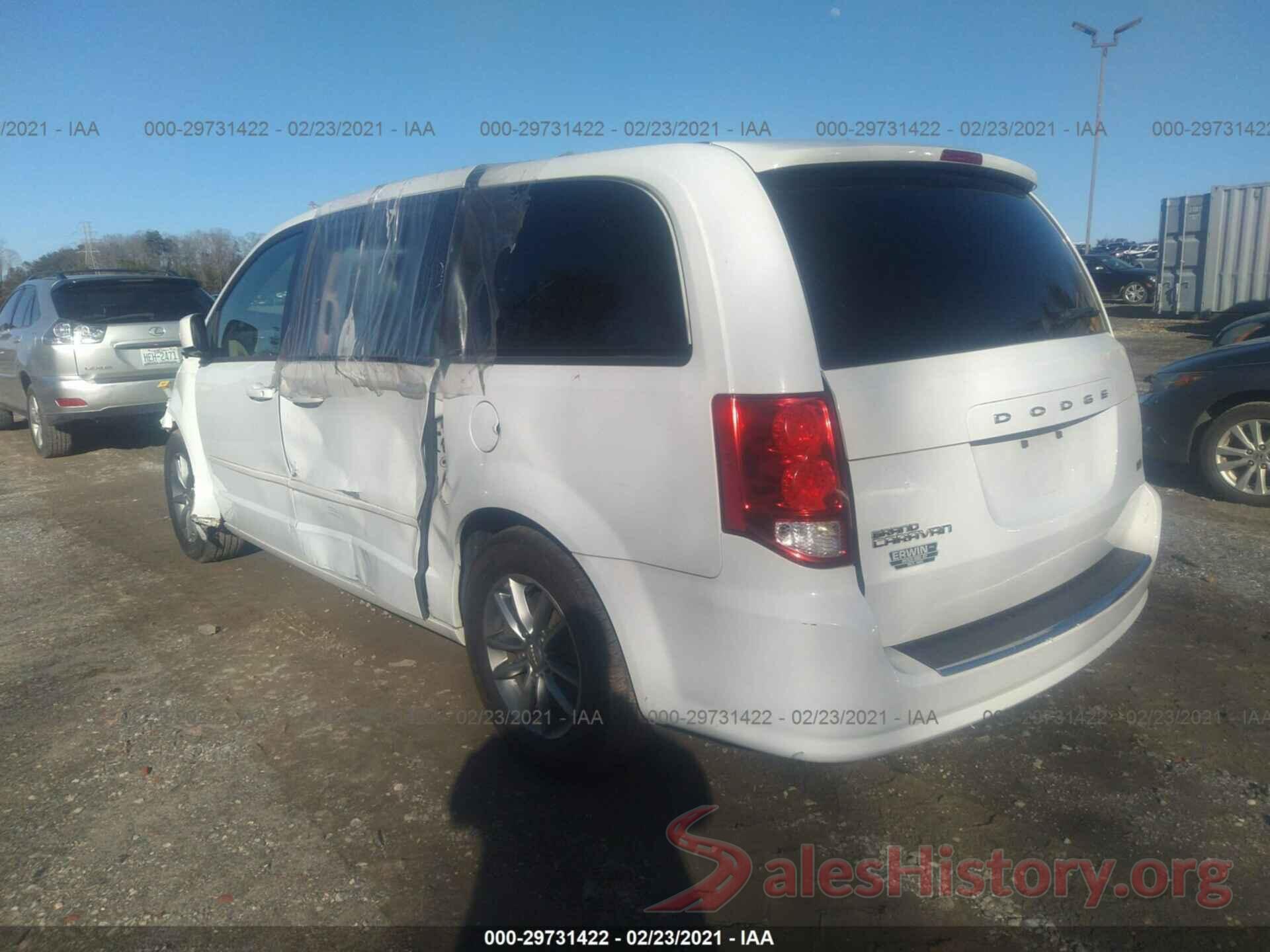 2C4RDGBG1GR151640 2016 DODGE GRAND CARAVAN