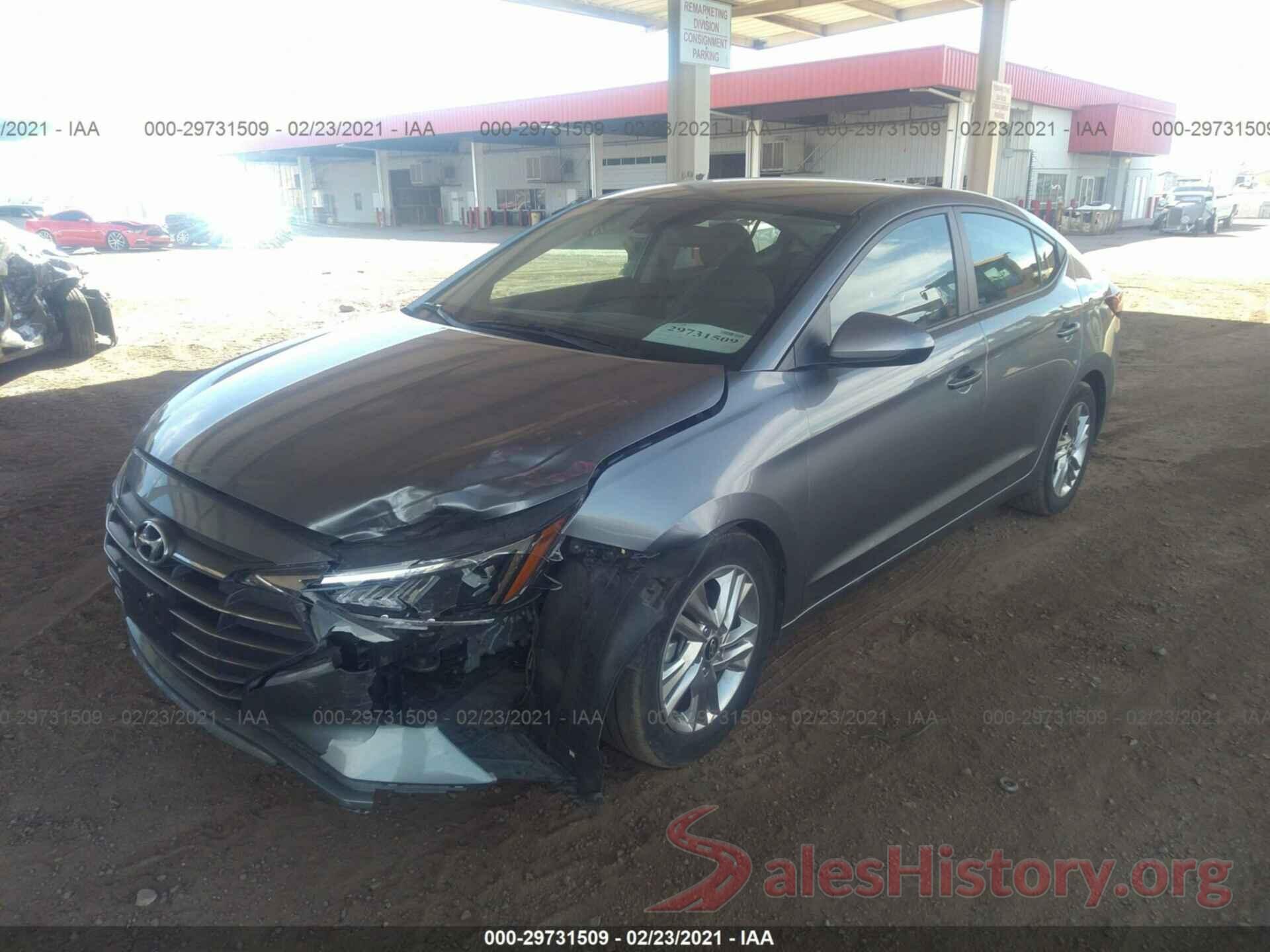 KMHD84LF5KU736814 2019 HYUNDAI ELANTRA