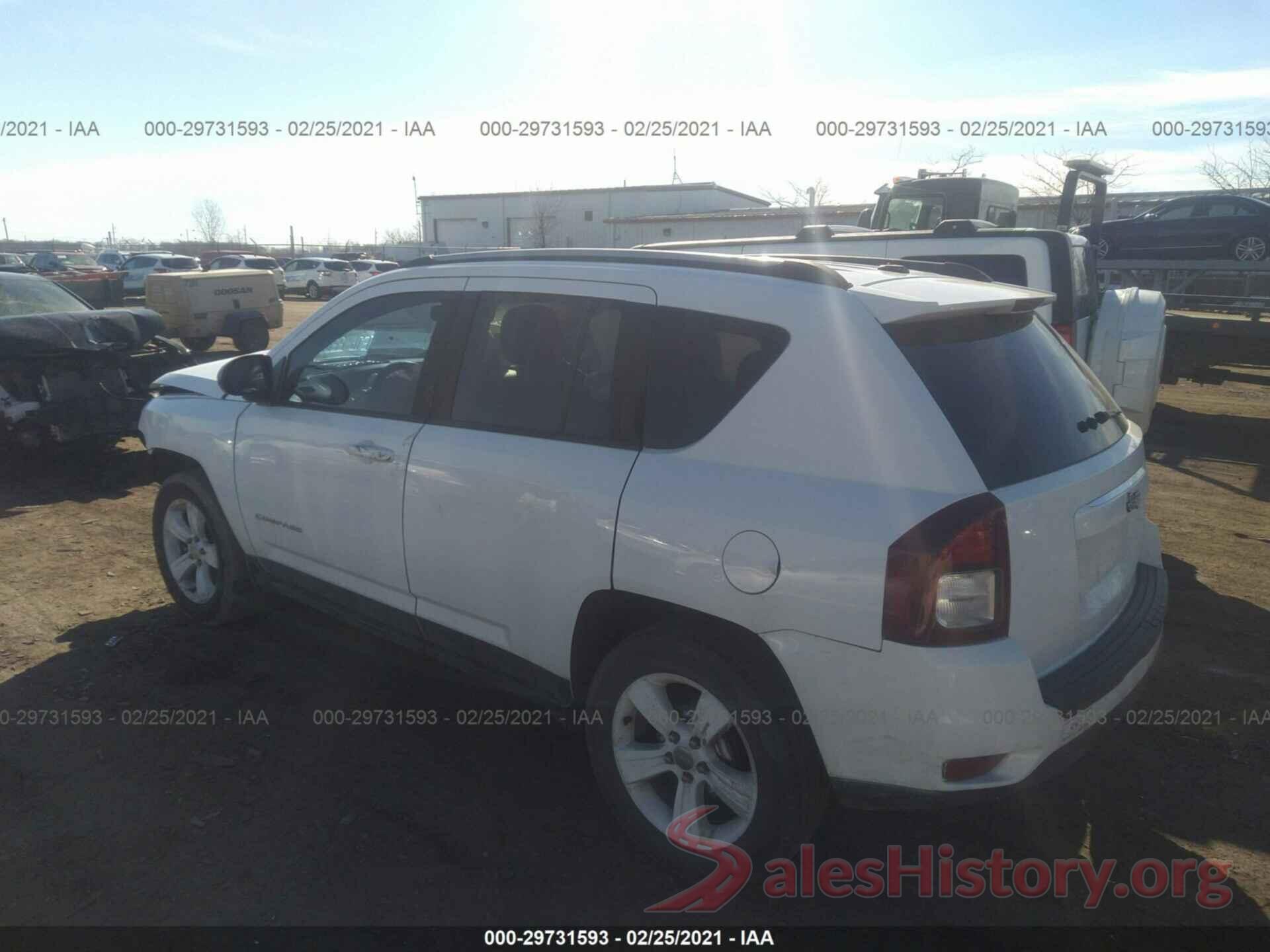 1C4NJCBA7GD664826 2016 JEEP COMPASS