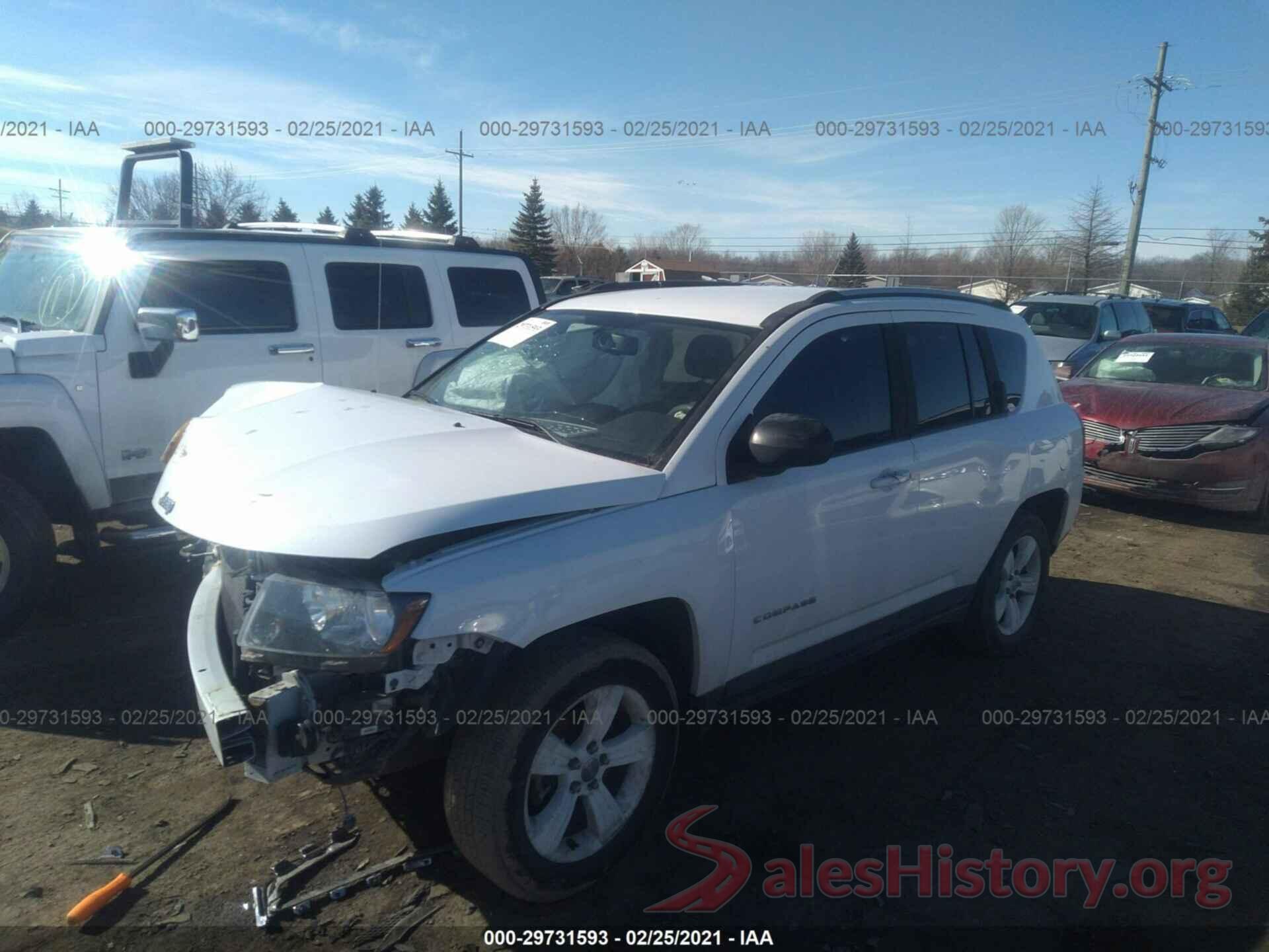 1C4NJCBA7GD664826 2016 JEEP COMPASS