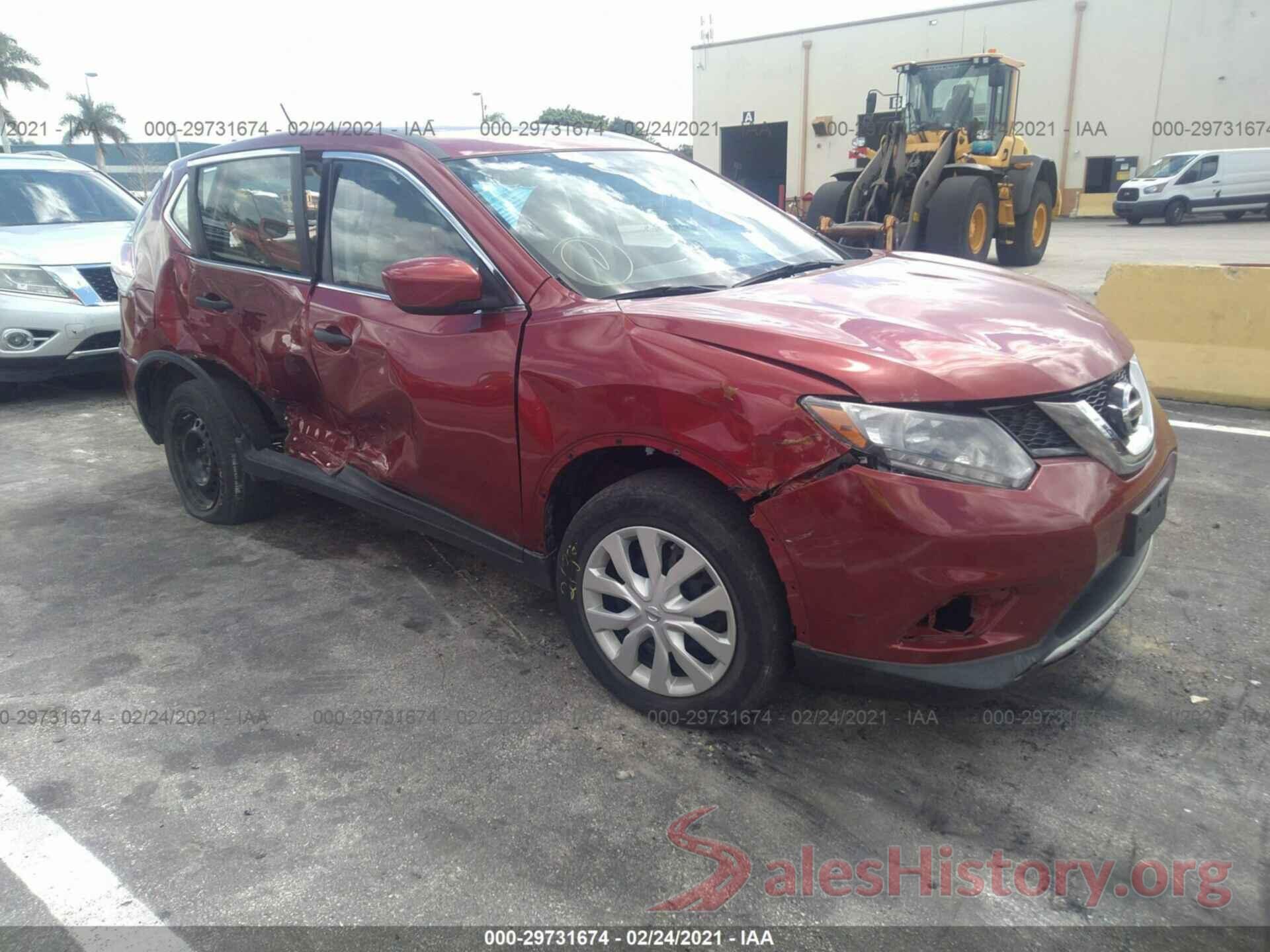 KNMAT2MV8GP623302 2016 NISSAN ROGUE