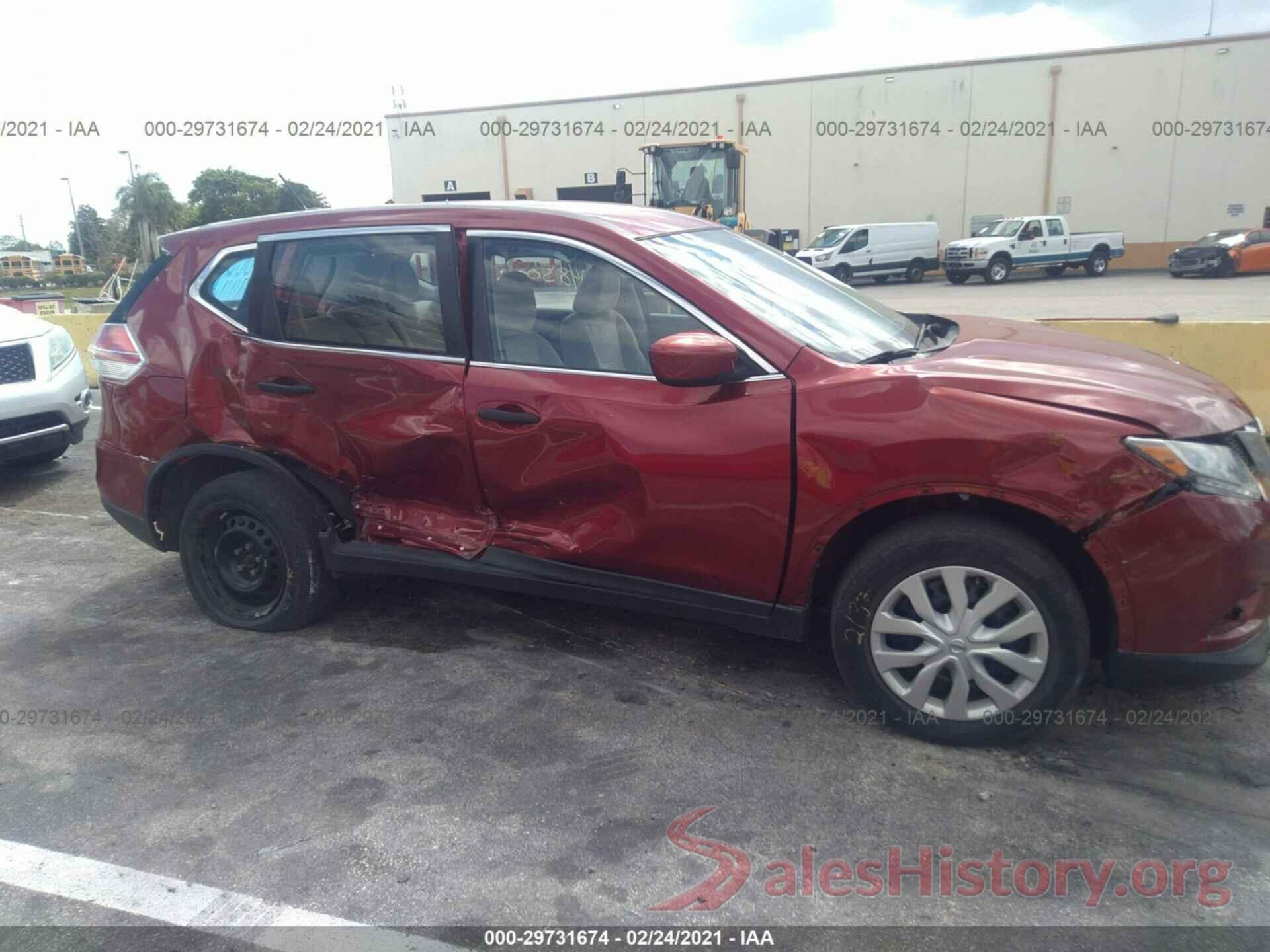 KNMAT2MV8GP623302 2016 NISSAN ROGUE