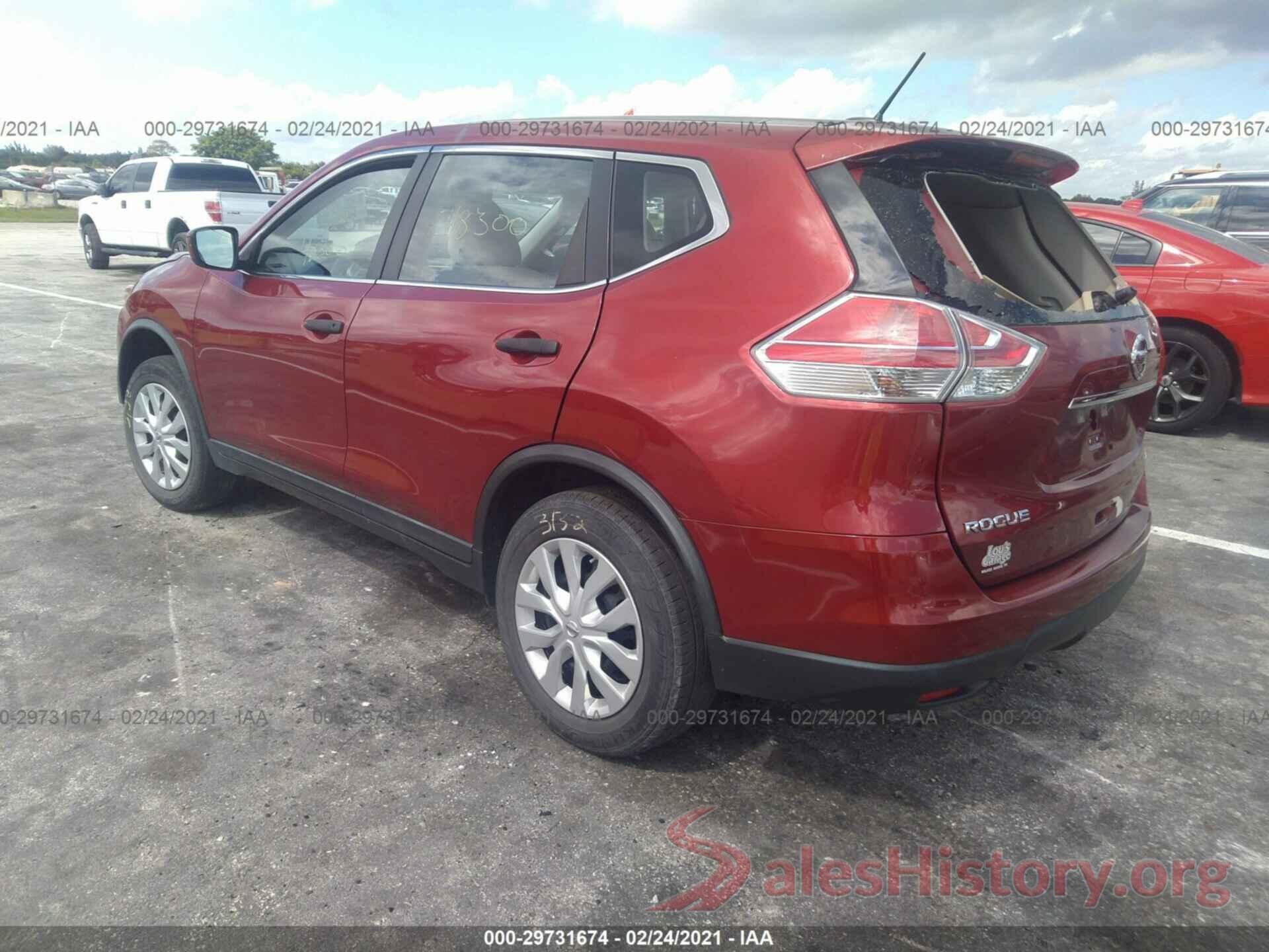 KNMAT2MV8GP623302 2016 NISSAN ROGUE