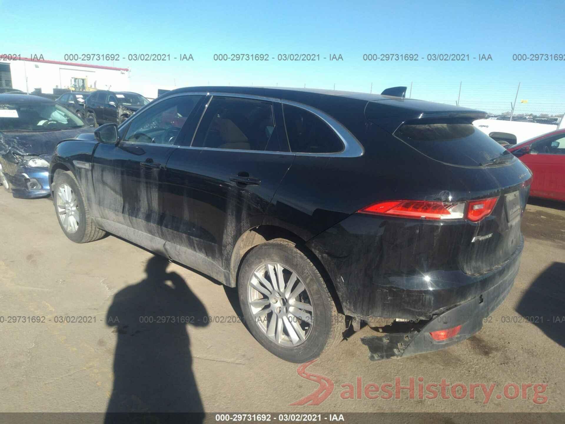 SADCK2GX0LA637690 2020 JAGUAR F-PACE