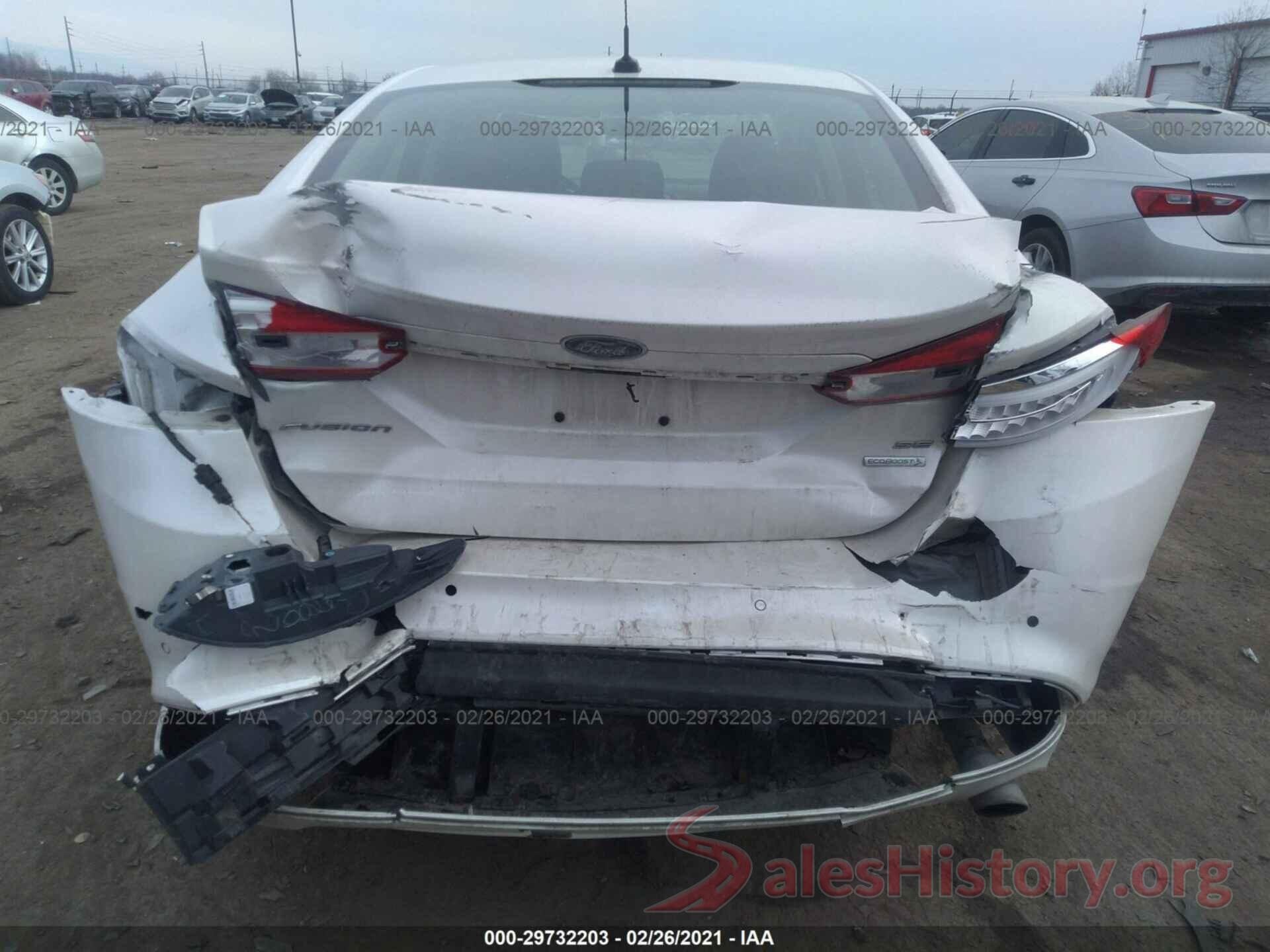 3FA6P0HD6HR341711 2017 FORD FUSION