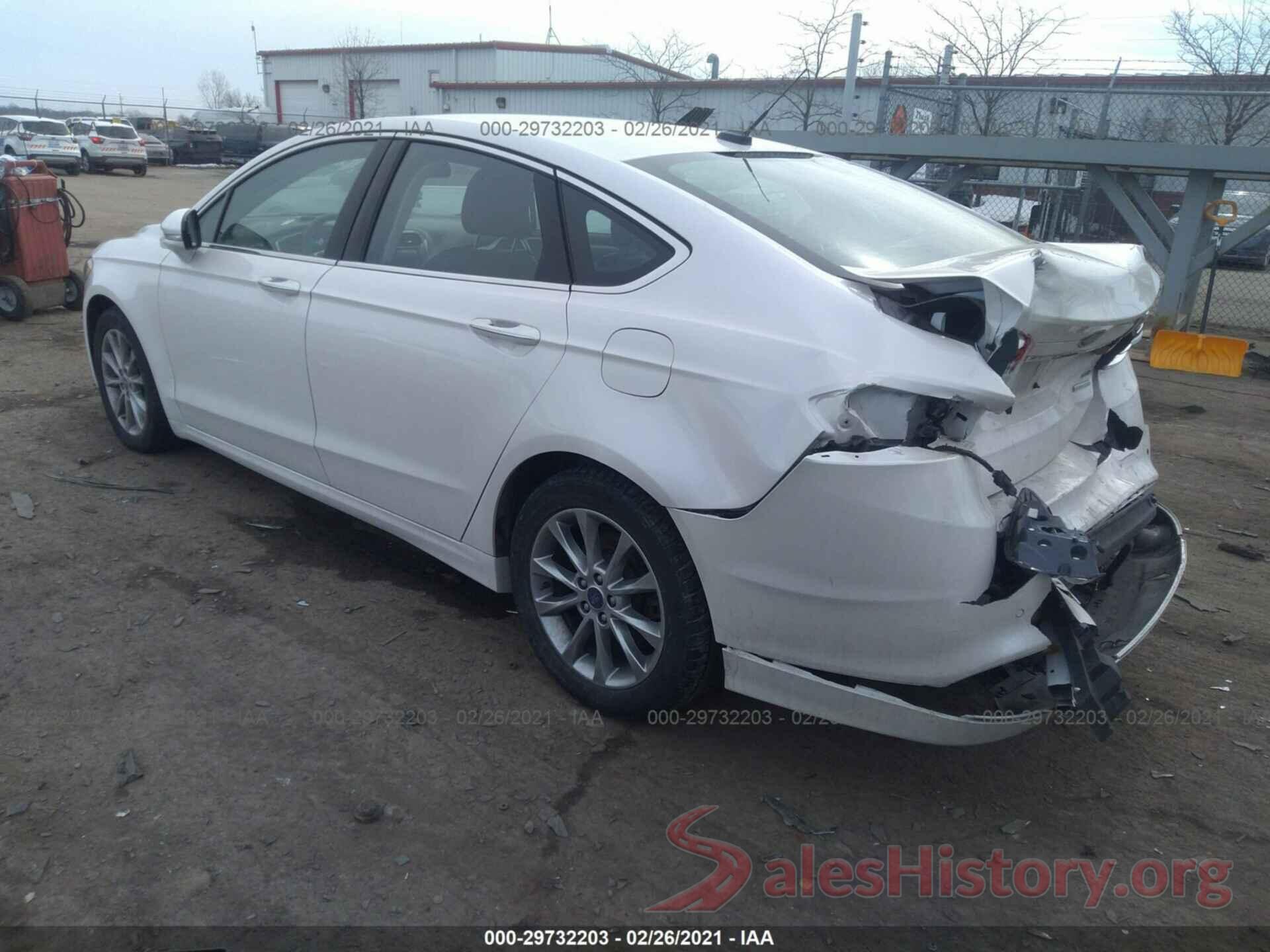 3FA6P0HD6HR341711 2017 FORD FUSION