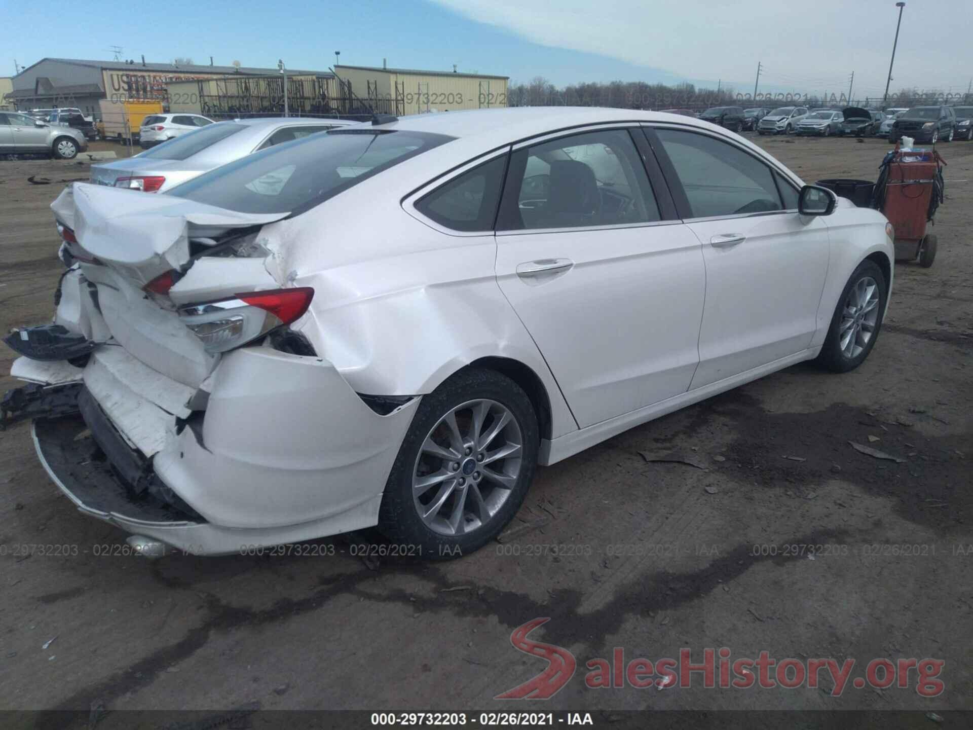 3FA6P0HD6HR341711 2017 FORD FUSION