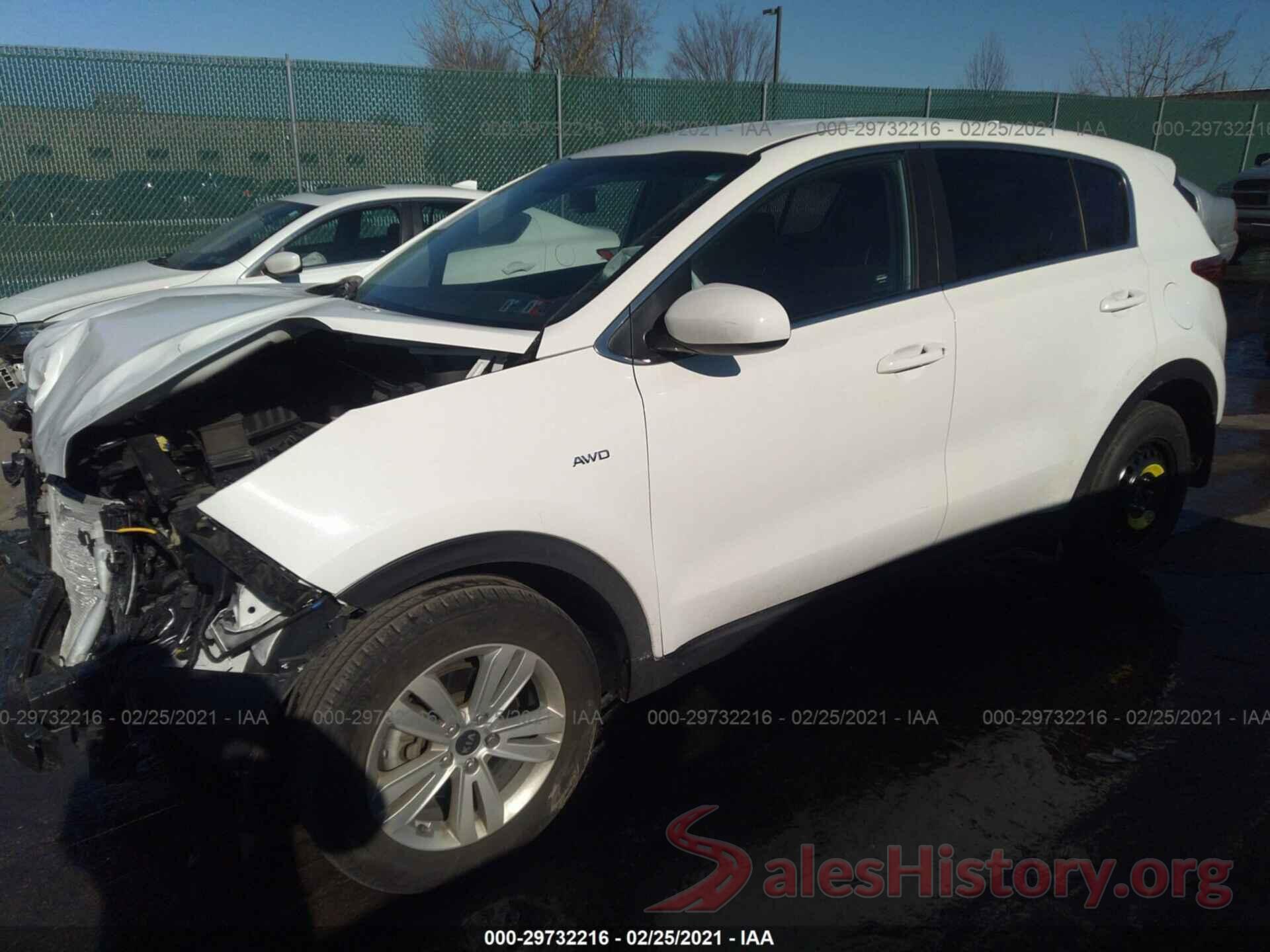 KNDPMCAC2K7627127 2019 KIA SPORTAGE