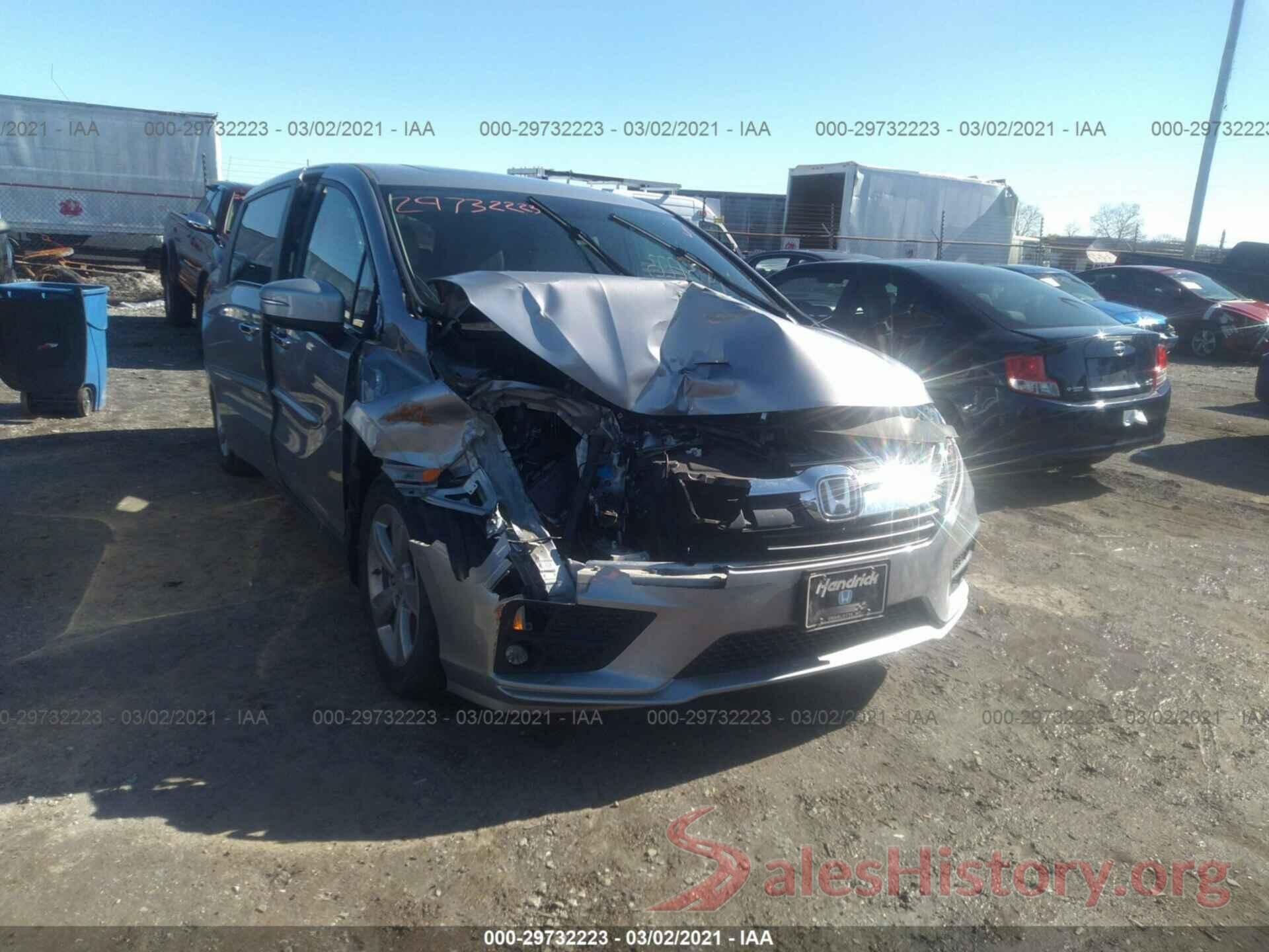 5FNRL6H71KB032804 2019 HONDA ODYSSEY