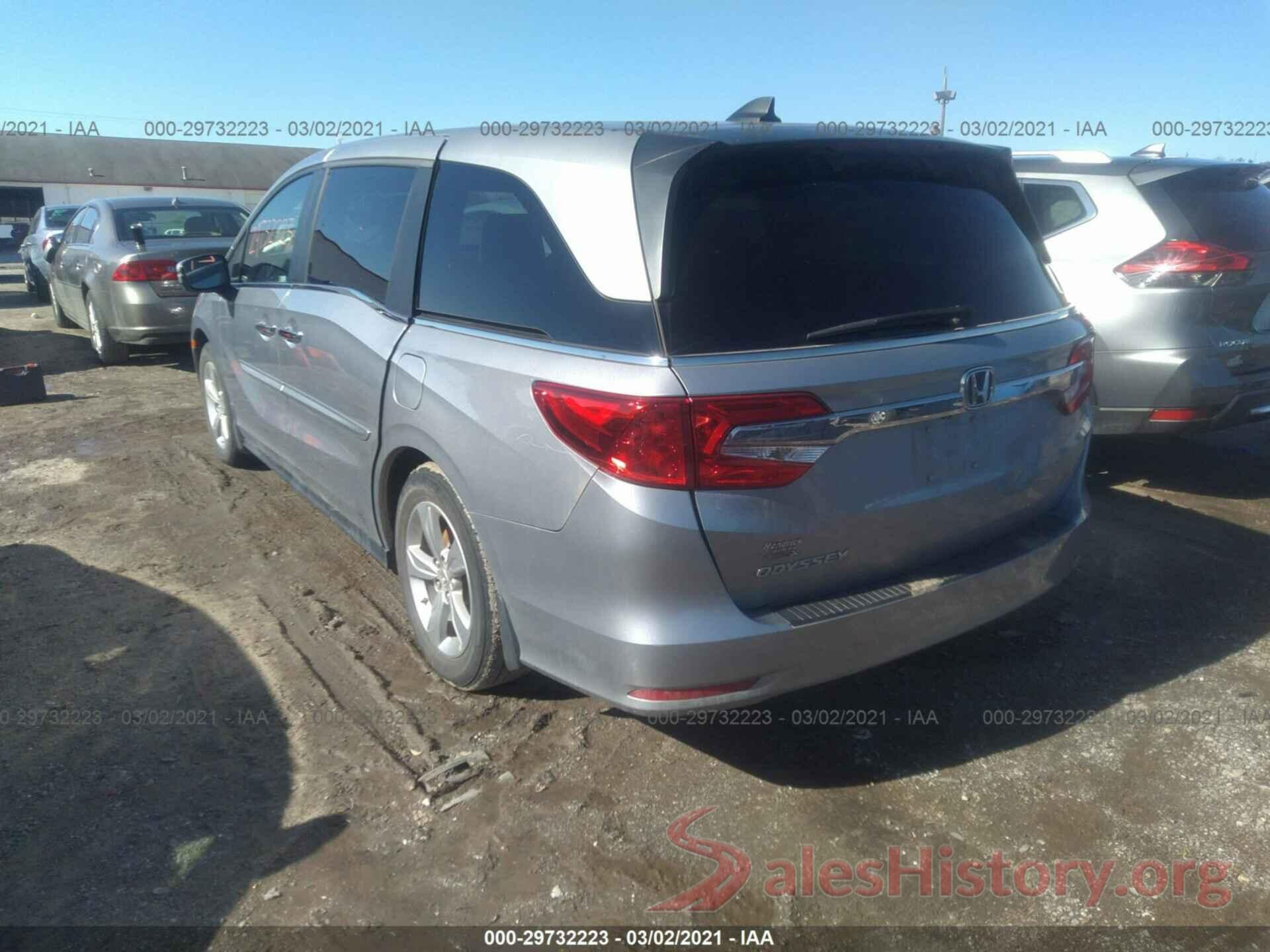 5FNRL6H71KB032804 2019 HONDA ODYSSEY