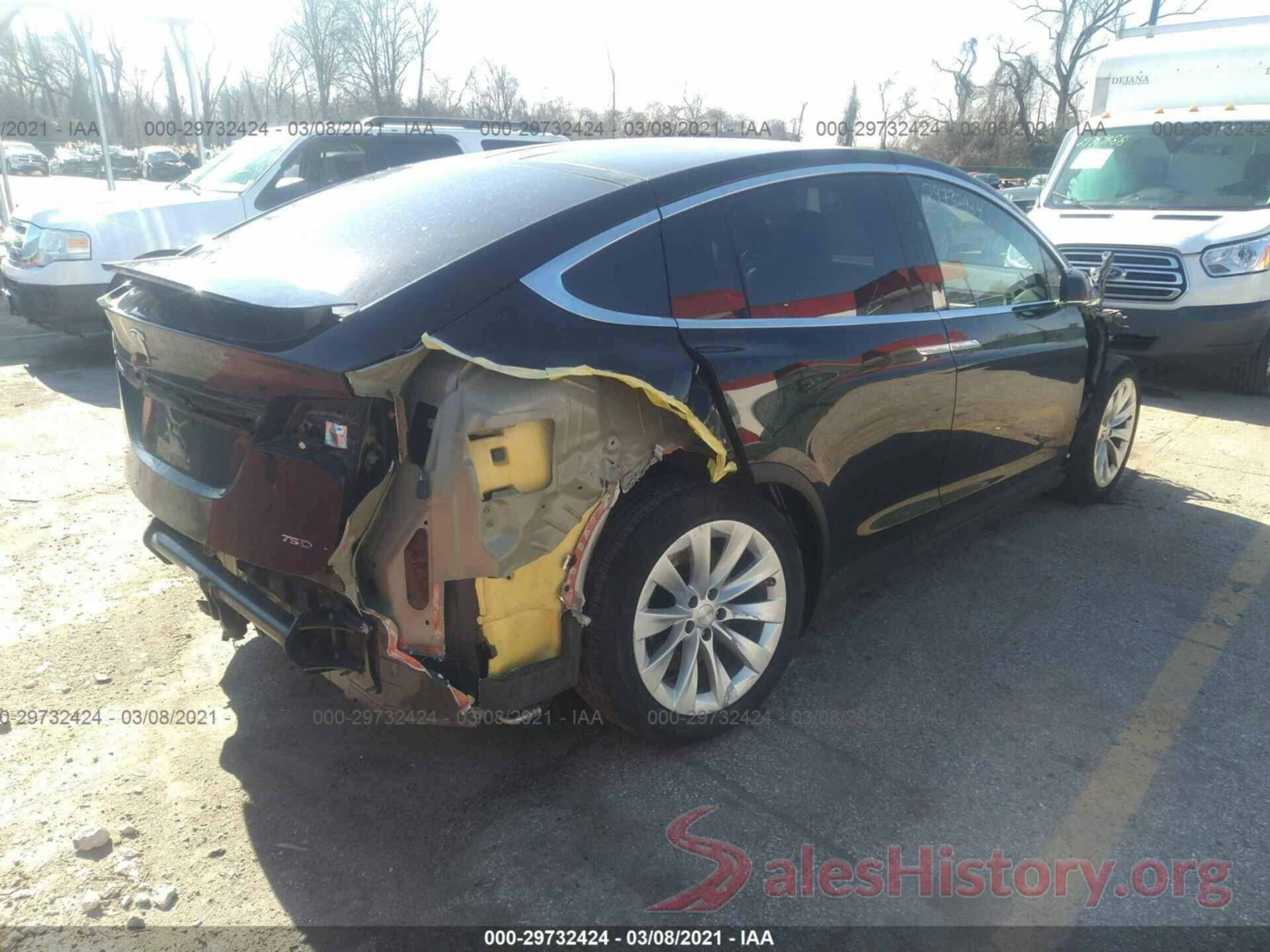 5YJXCBE20JF087848 2018 TESLA MODEL X