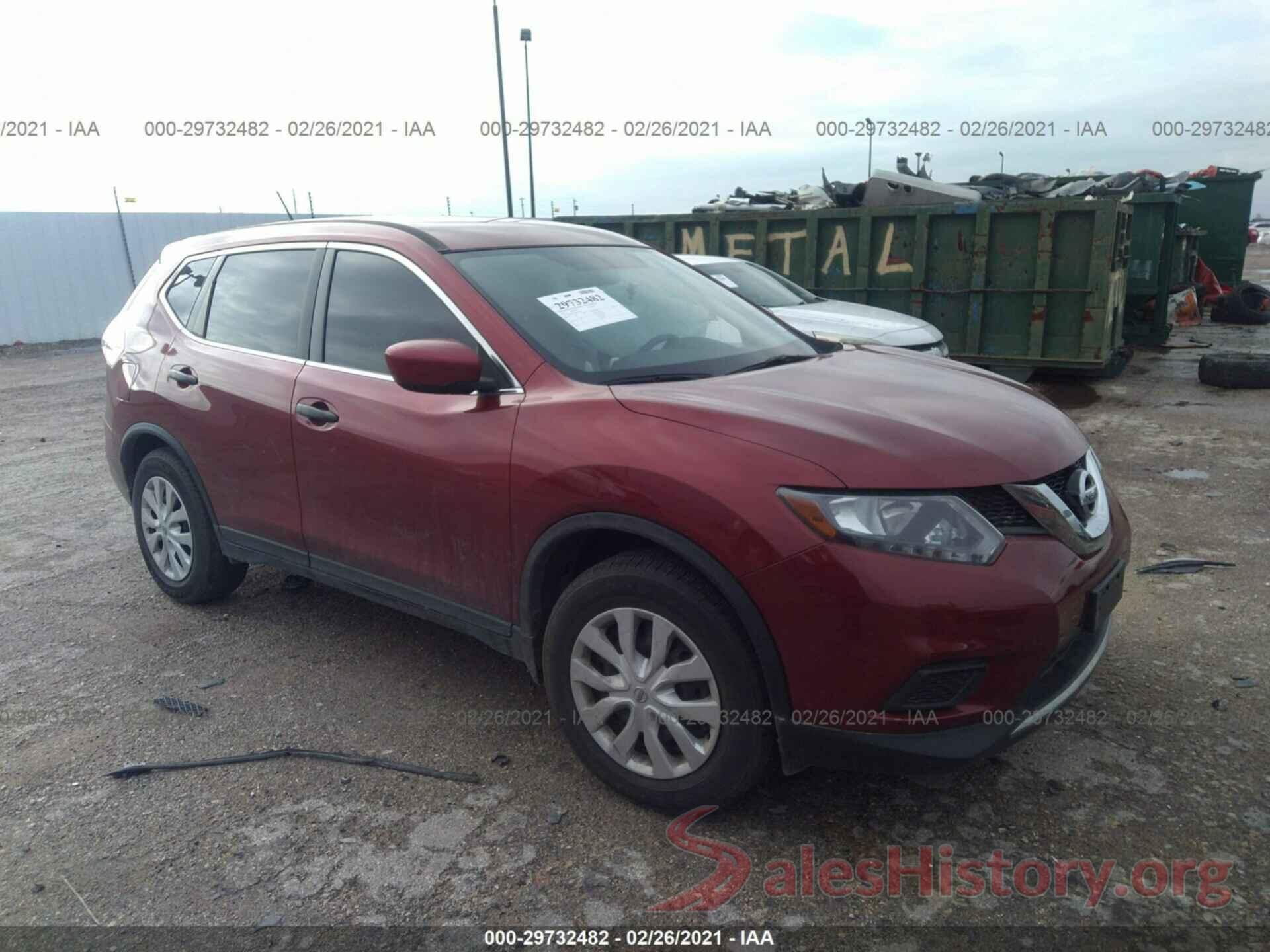 JN8AT2MT4GW018265 2016 NISSAN ROGUE