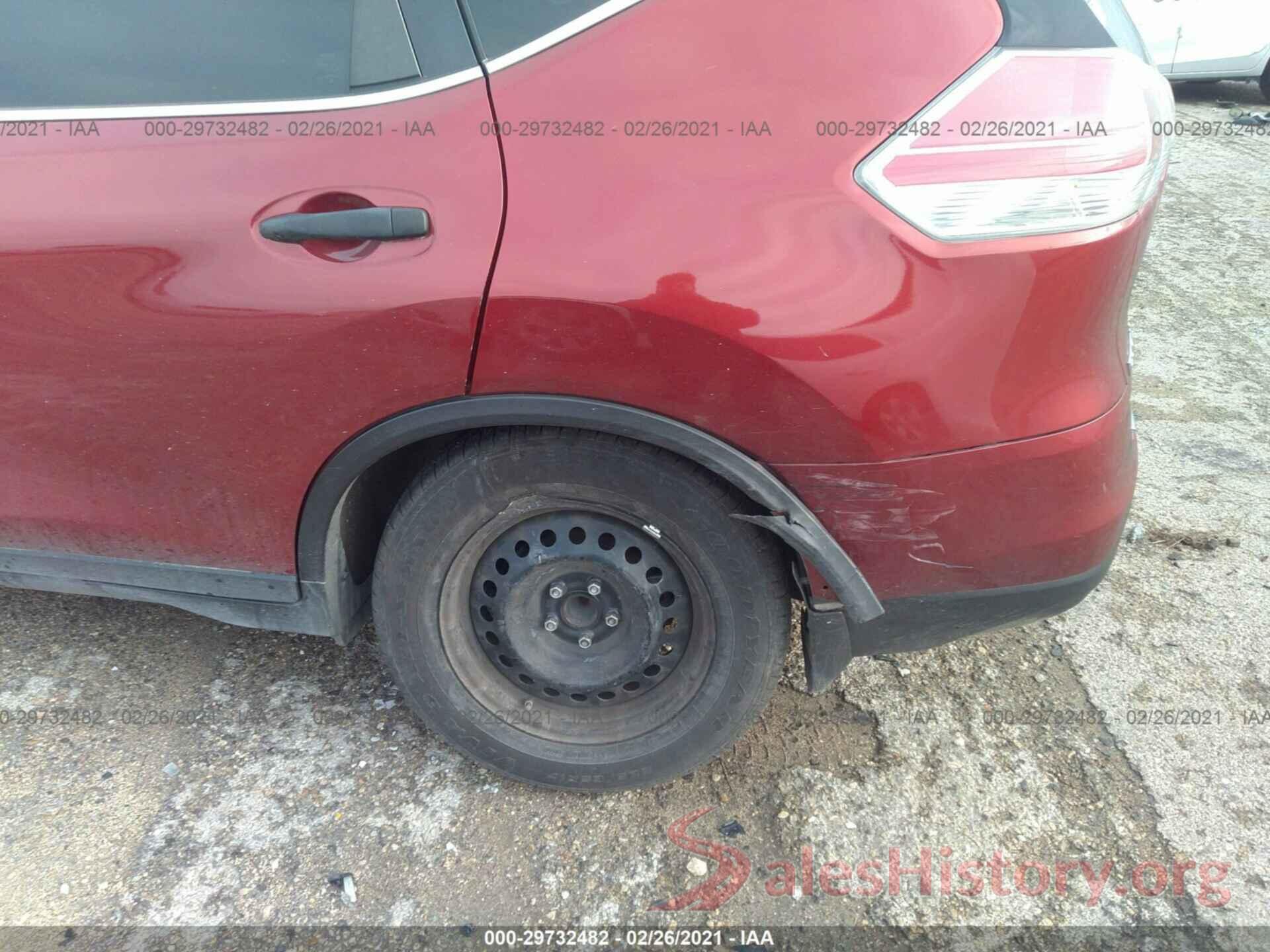 JN8AT2MT4GW018265 2016 NISSAN ROGUE