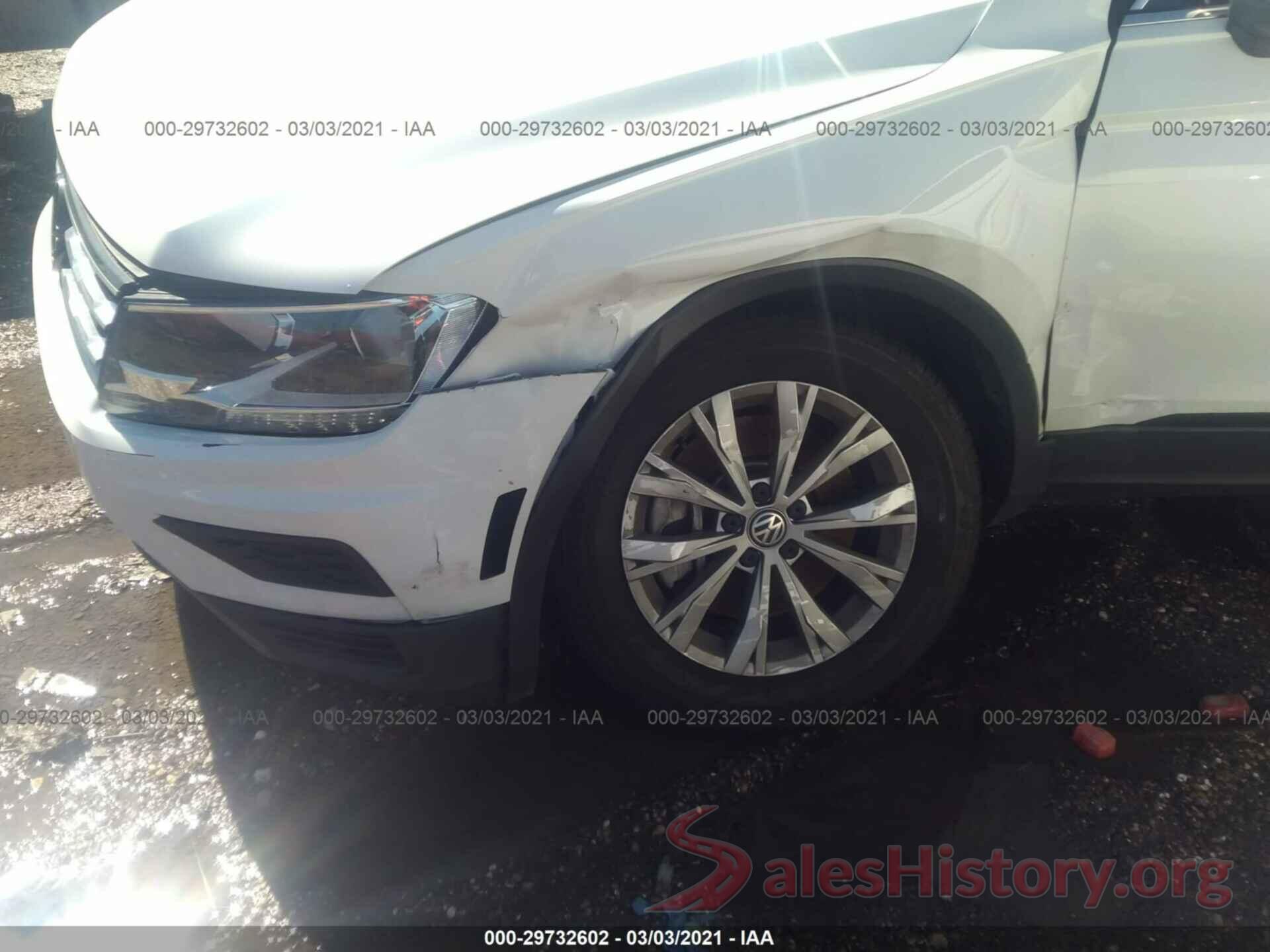 3VV3B7AX8KM056264 2019 VOLKSWAGEN TIGUAN