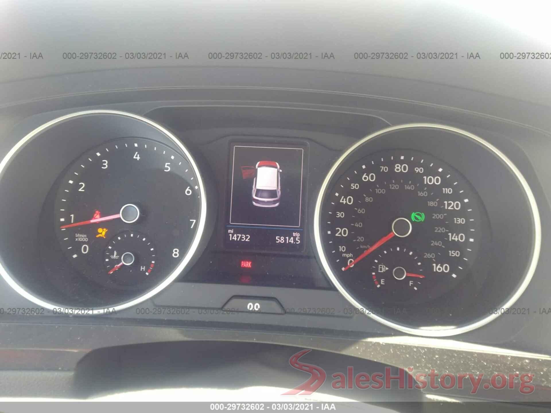 3VV3B7AX8KM056264 2019 VOLKSWAGEN TIGUAN