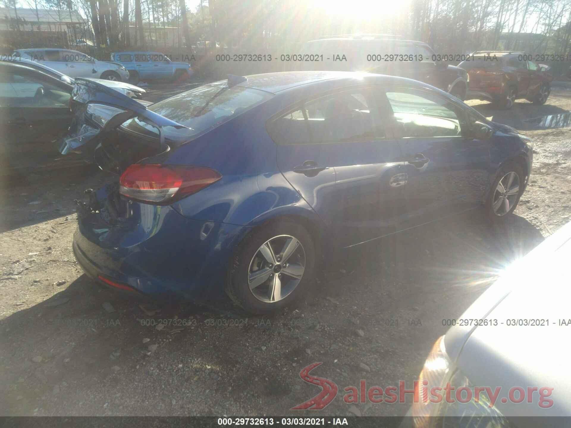 3KPFL4A70JE201667 2018 KIA FORTE