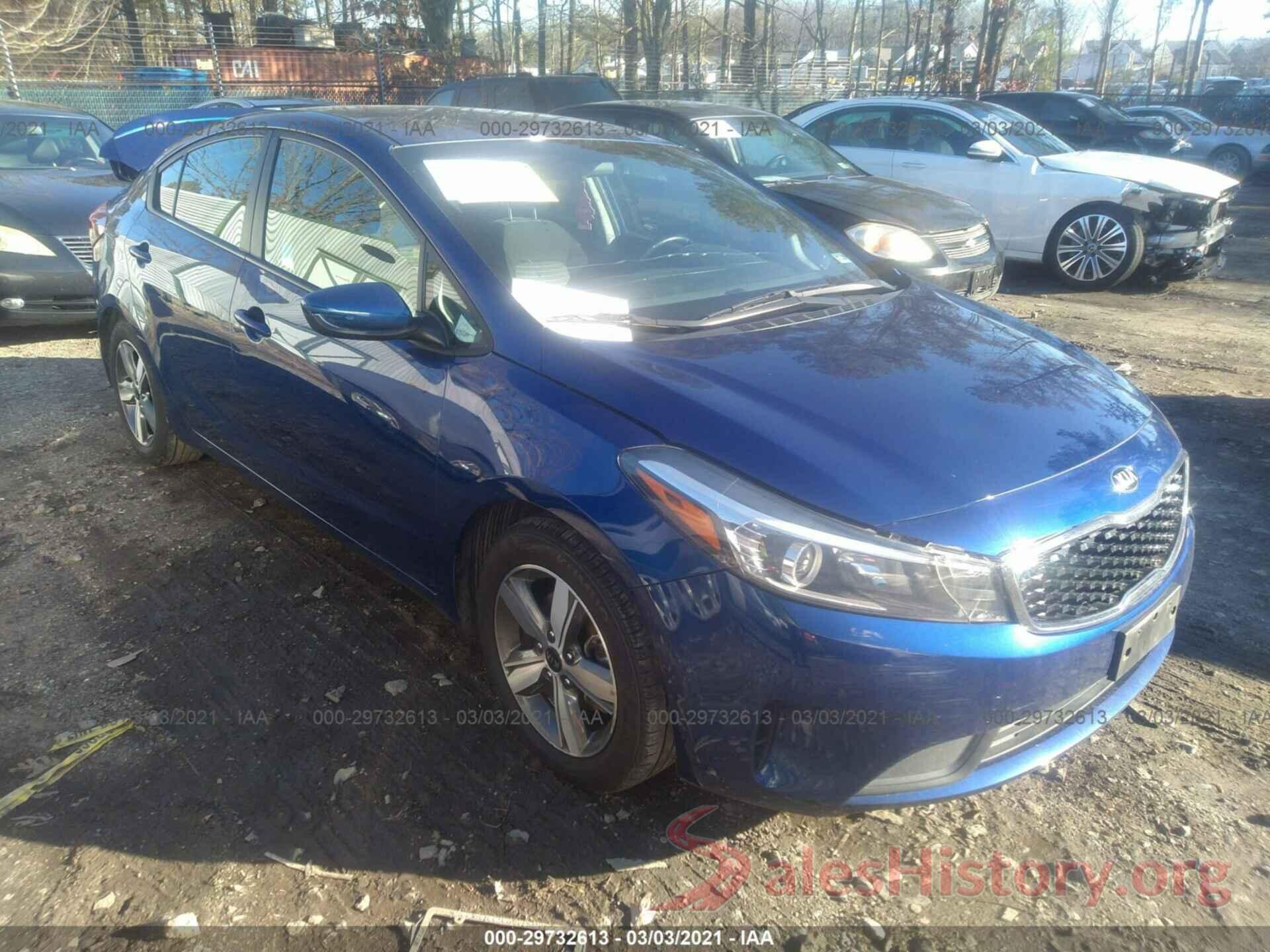 3KPFL4A70JE201667 2018 KIA FORTE