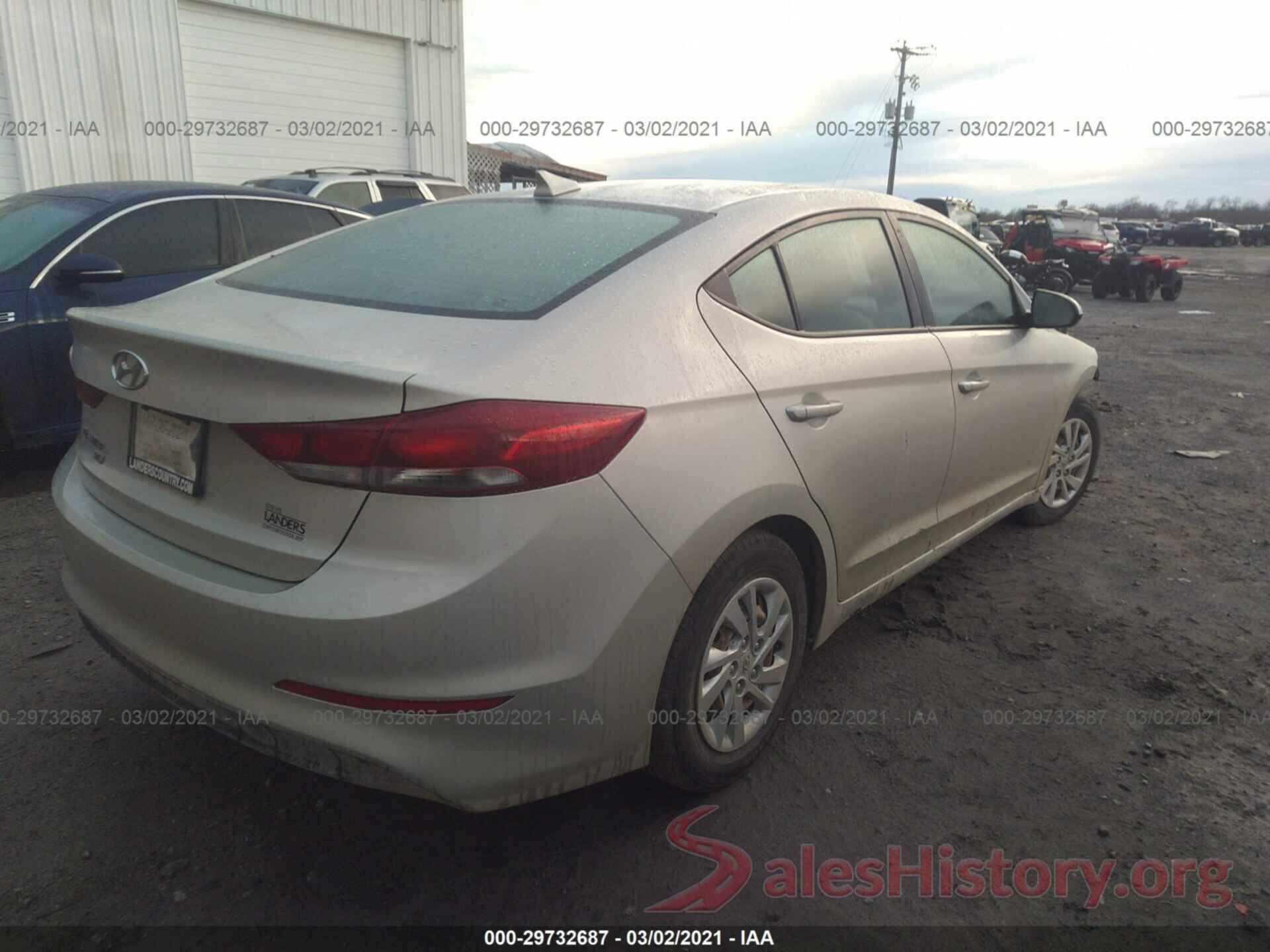 5NPD74LF0HH112929 2017 HYUNDAI ELANTRA