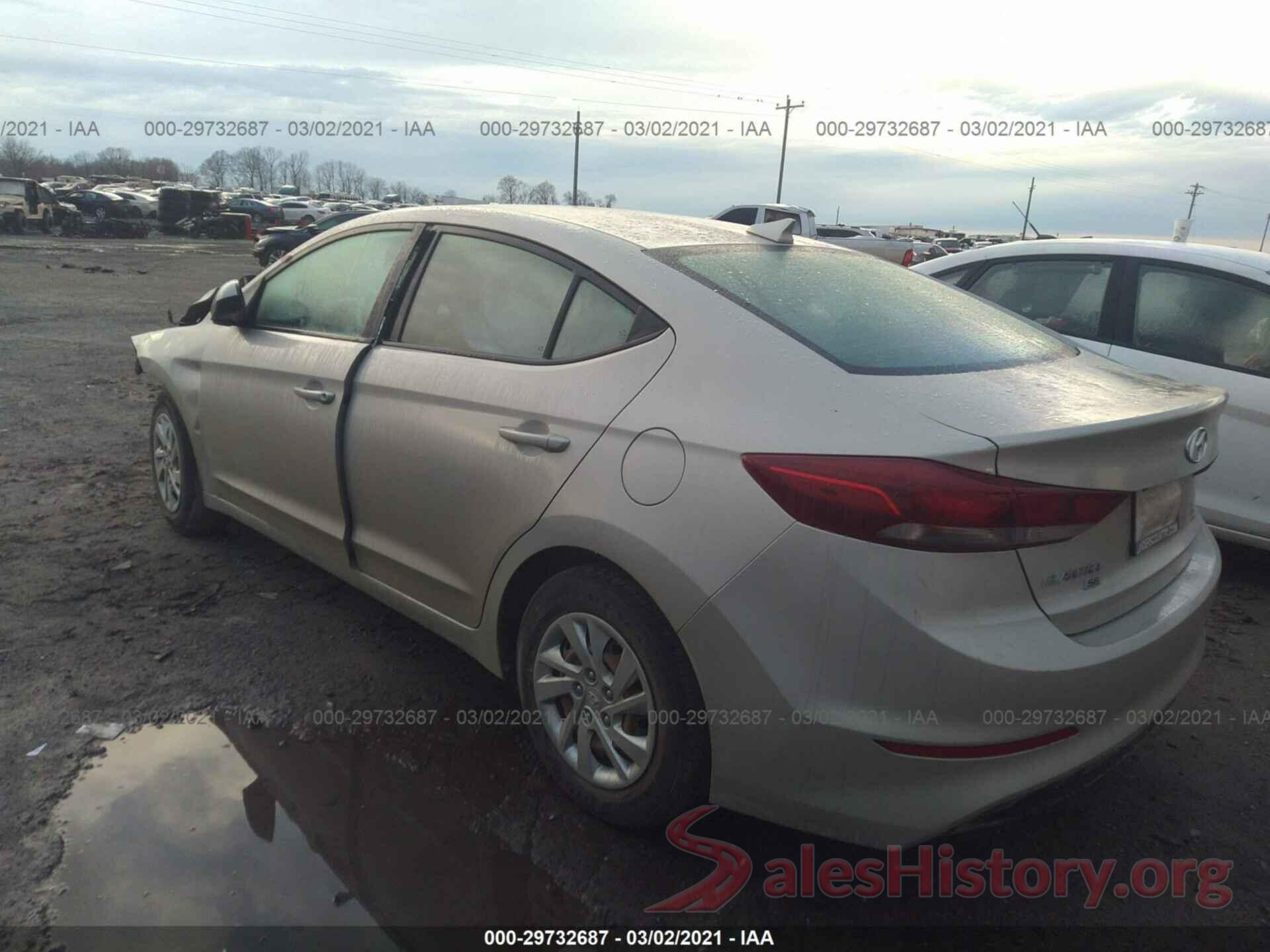 5NPD74LF0HH112929 2017 HYUNDAI ELANTRA