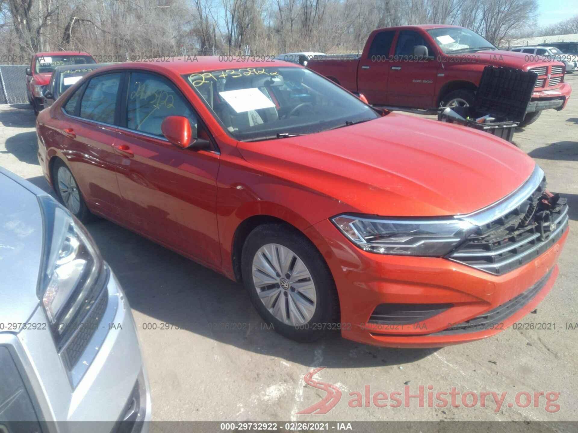 3VWC57BU5KM114306 2019 VOLKSWAGEN JETTA