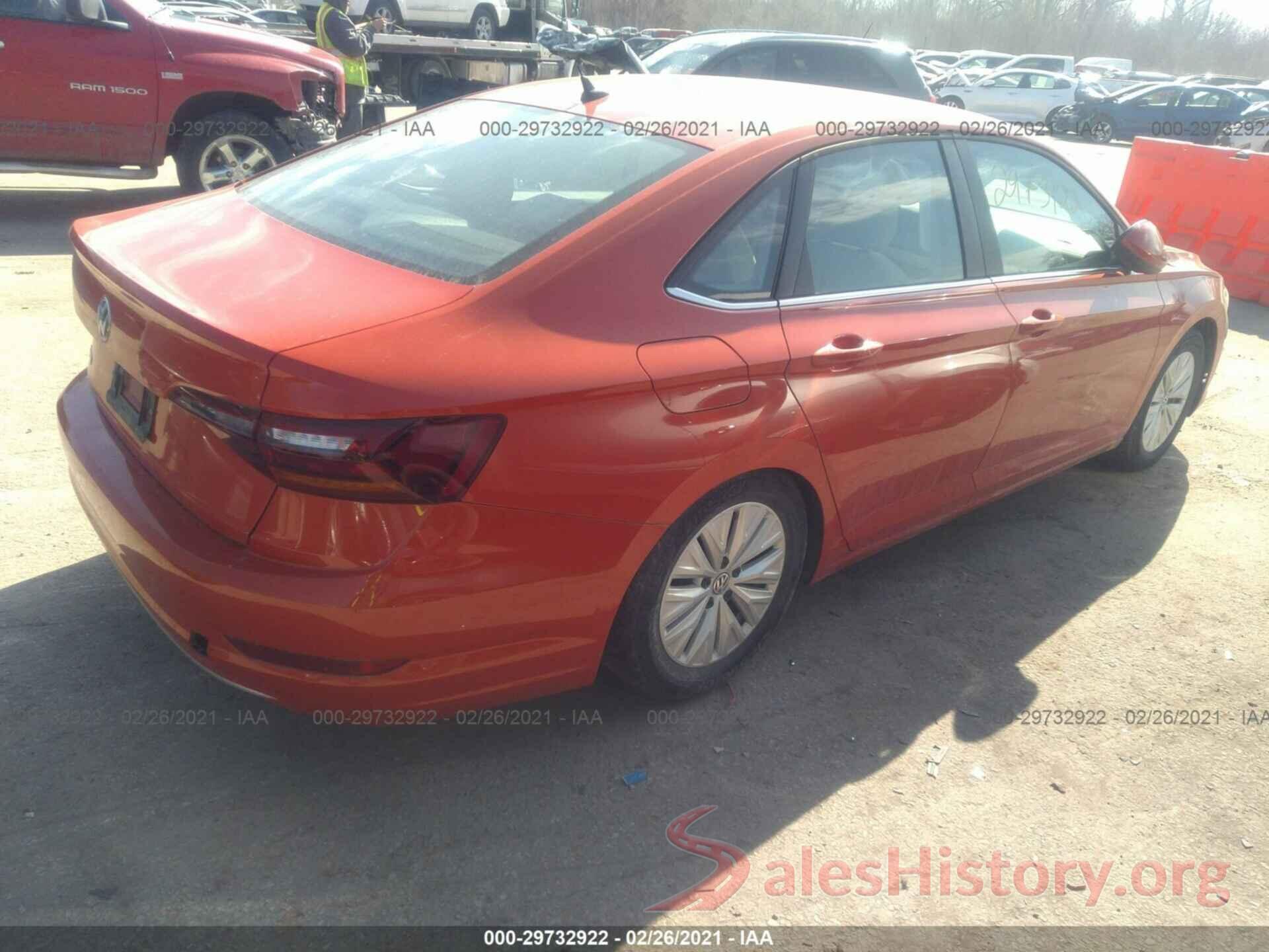 3VWC57BU5KM114306 2019 VOLKSWAGEN JETTA