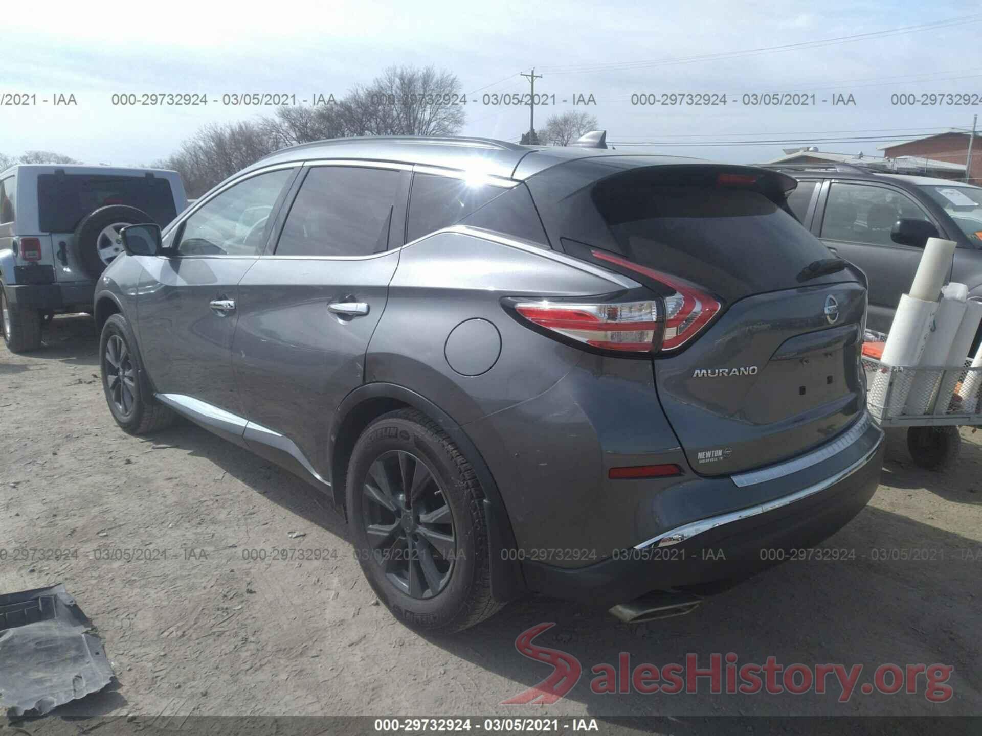 5N1AZ2MG3JN199574 2018 NISSAN MURANO