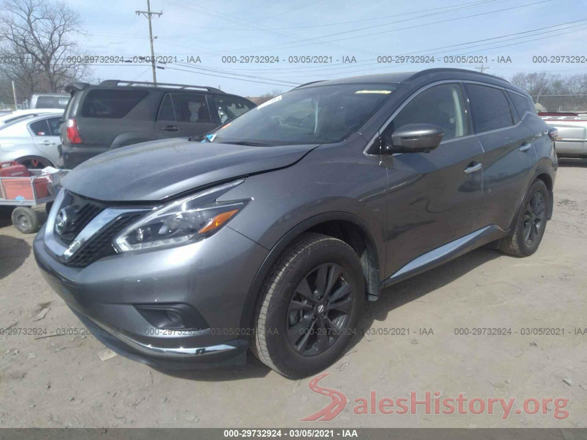 5N1AZ2MG3JN199574 2018 NISSAN MURANO