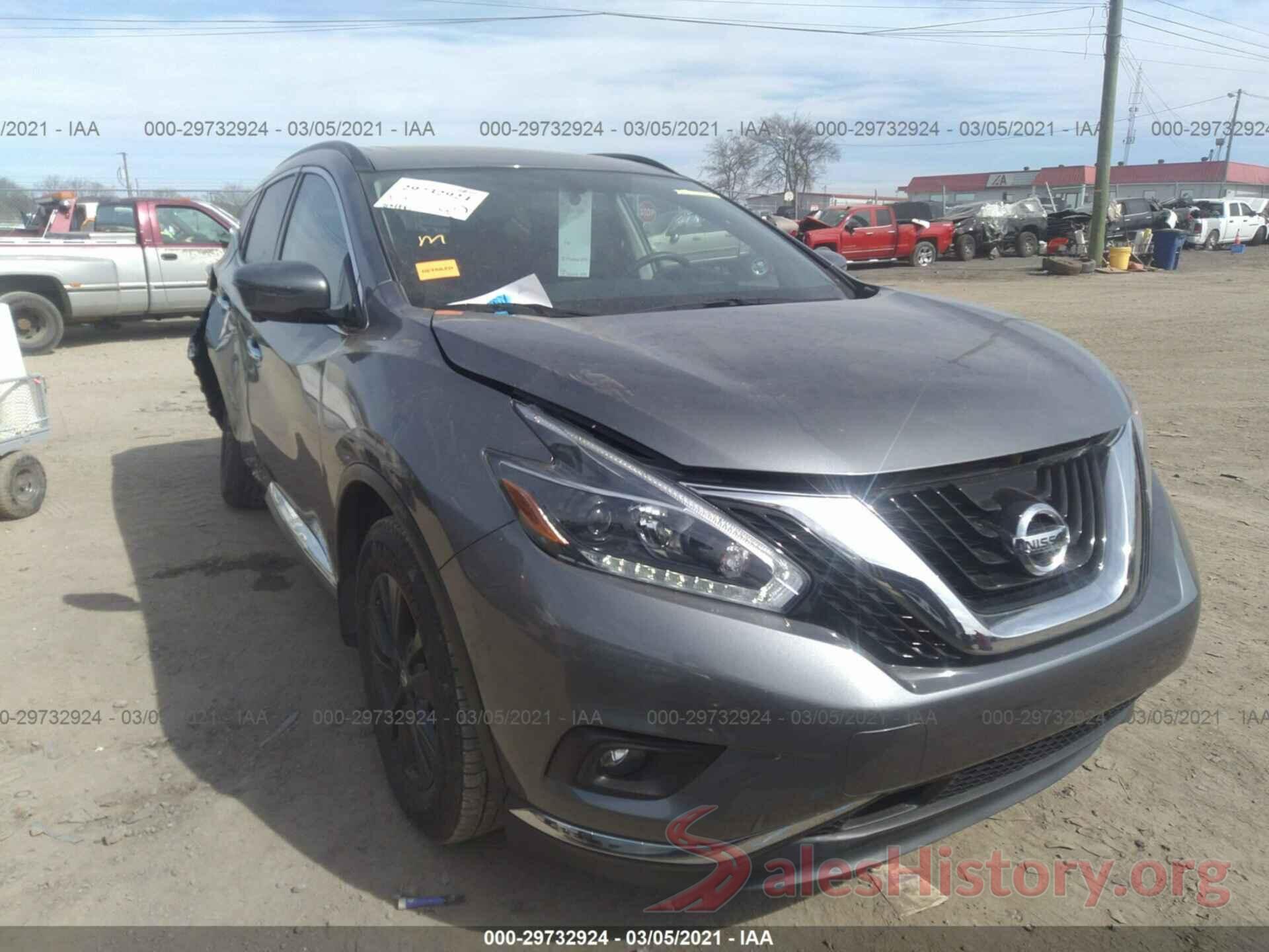 5N1AZ2MG3JN199574 2018 NISSAN MURANO