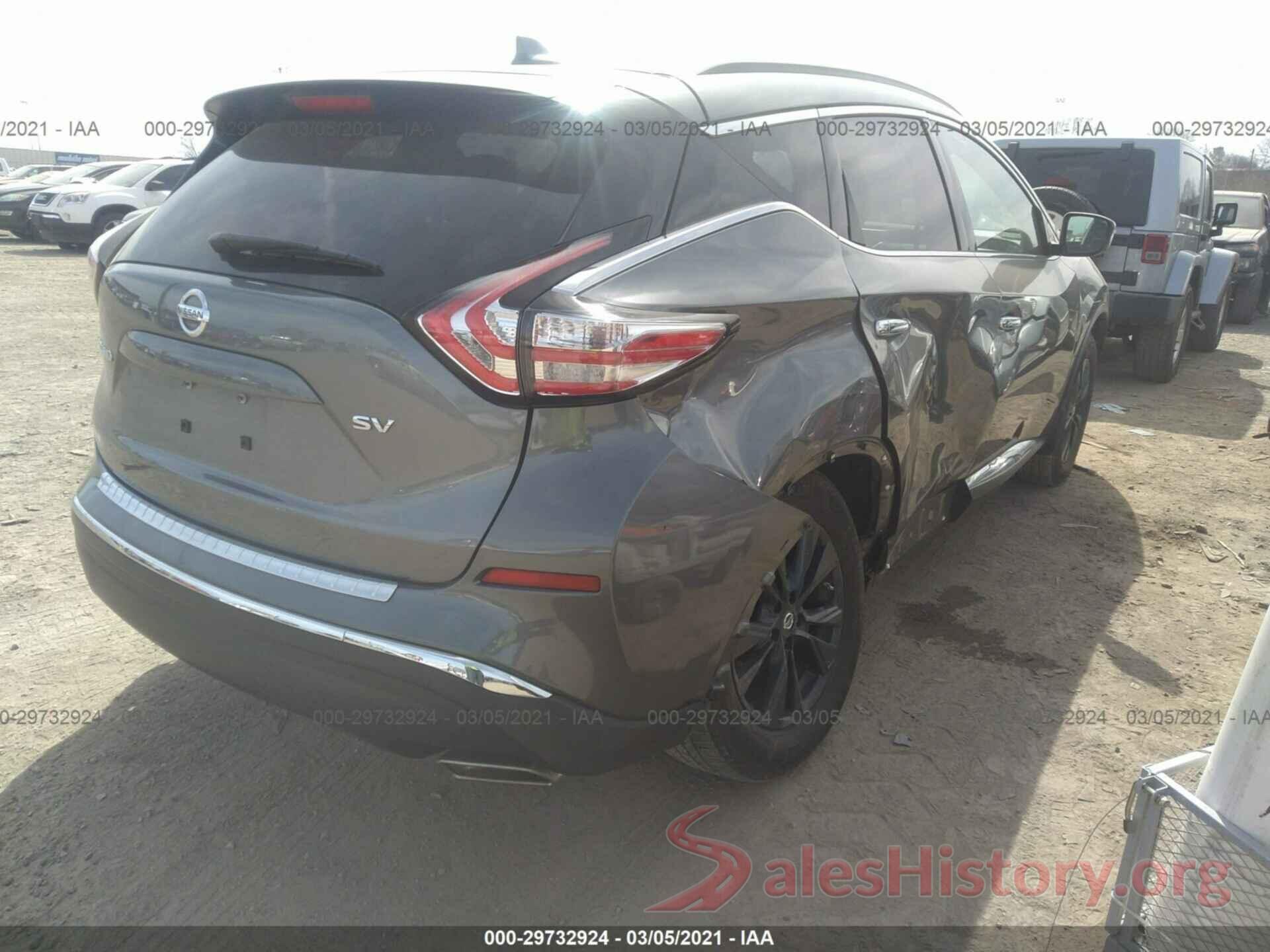 5N1AZ2MG3JN199574 2018 NISSAN MURANO