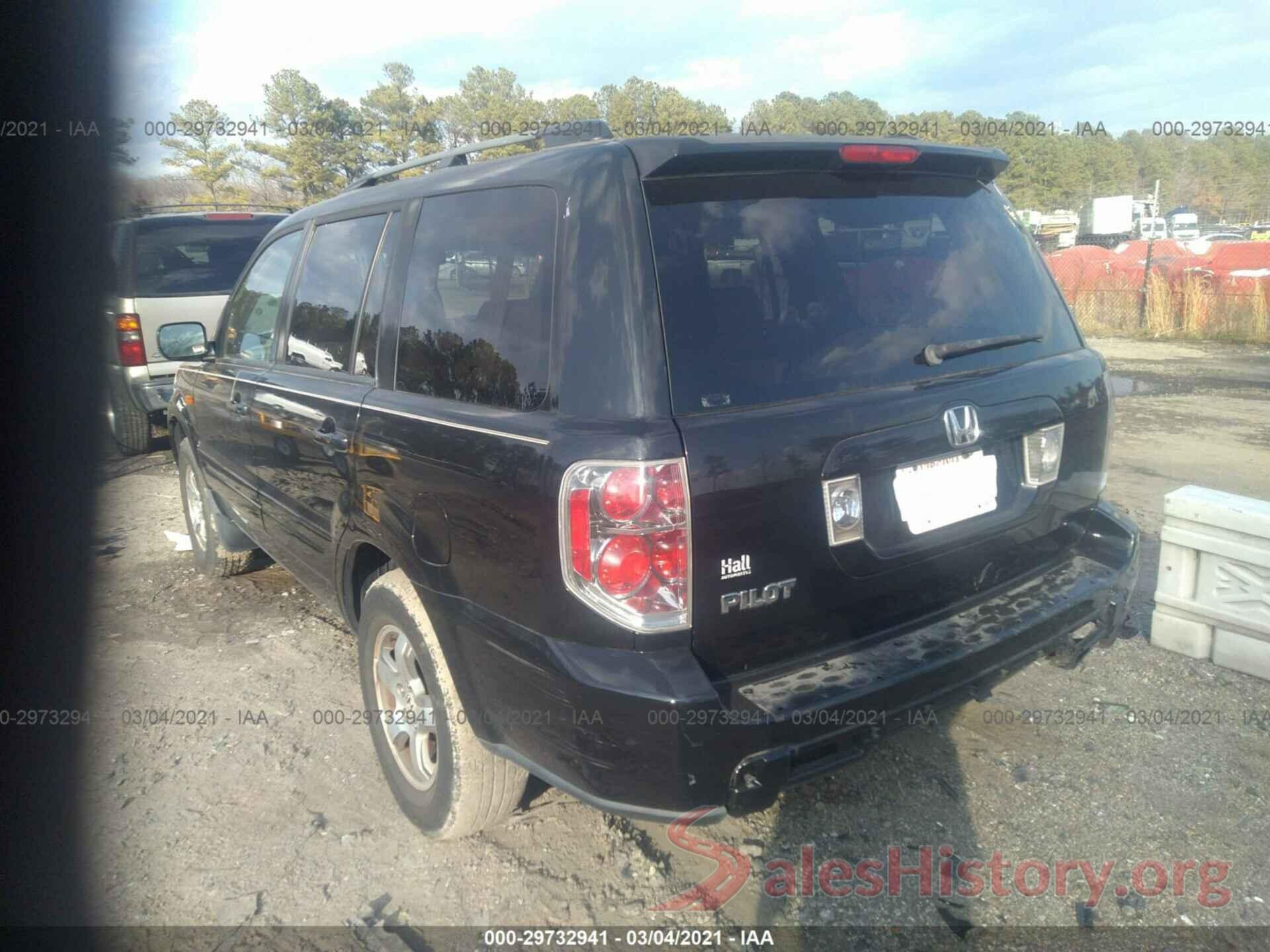 JM3KFBCM8J0378769 2006 HONDA PILOT