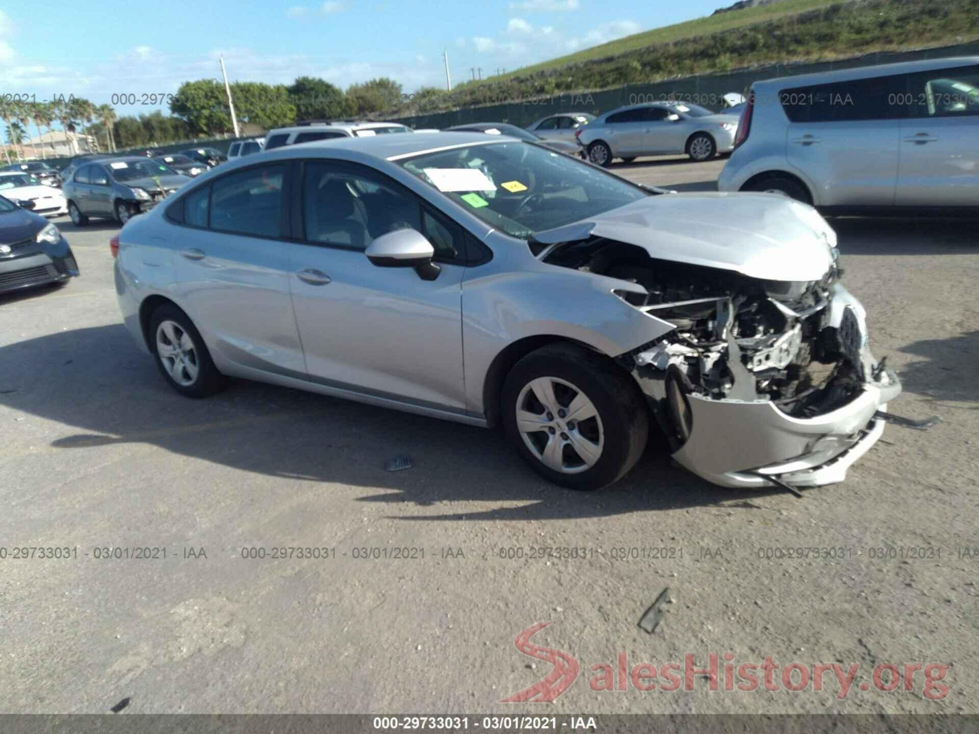 1G1BC5SM3G7322817 2016 CHEVROLET CRUZE