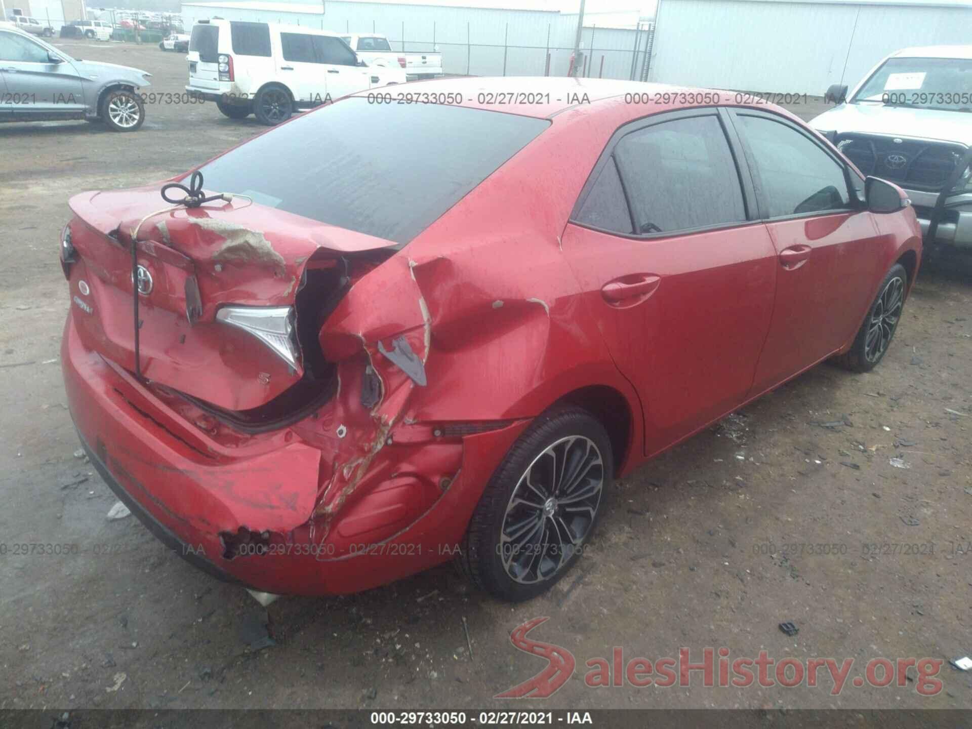 5YFBURHE3GP427819 2016 TOYOTA COROLLA