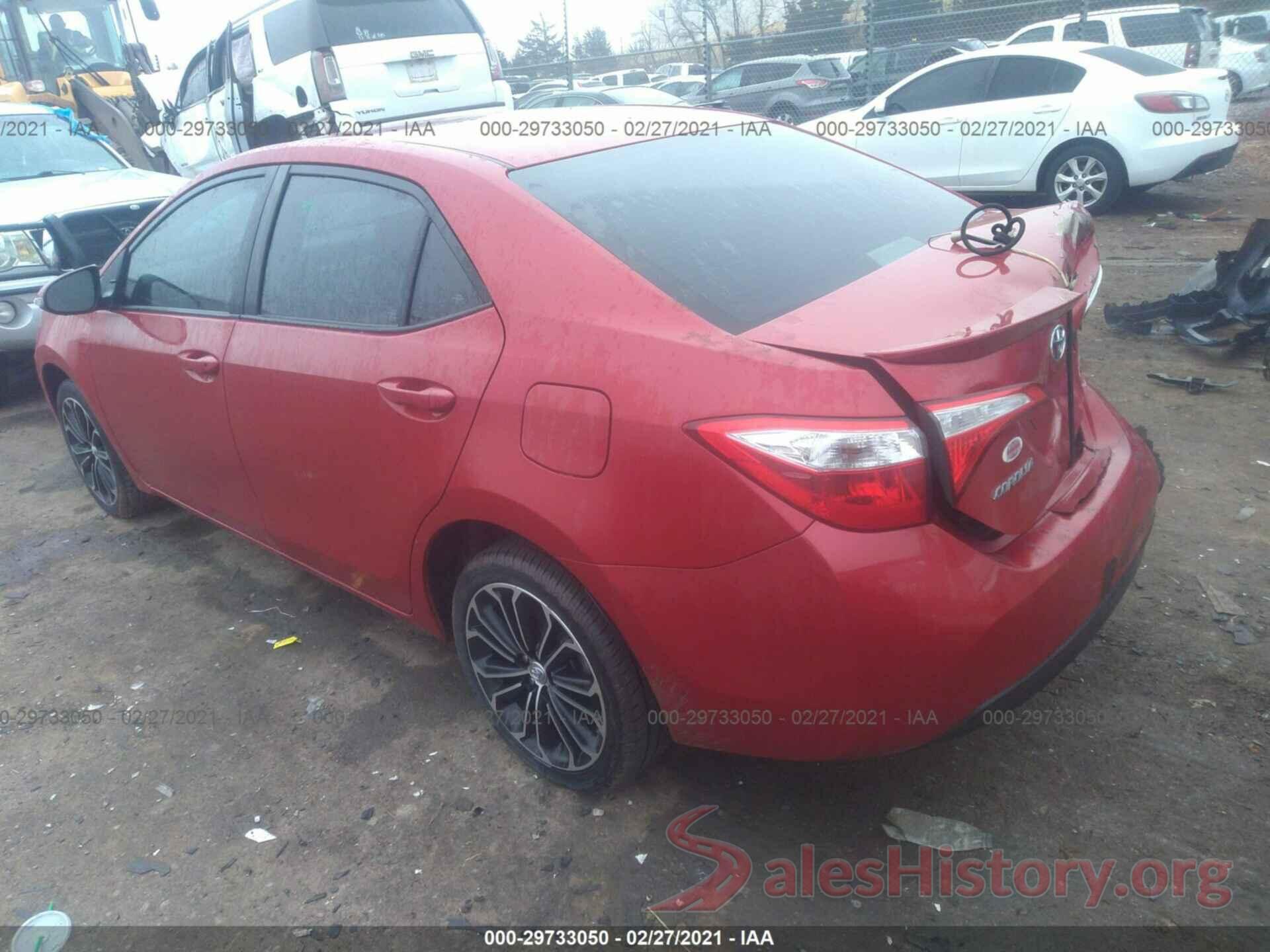 5YFBURHE3GP427819 2016 TOYOTA COROLLA