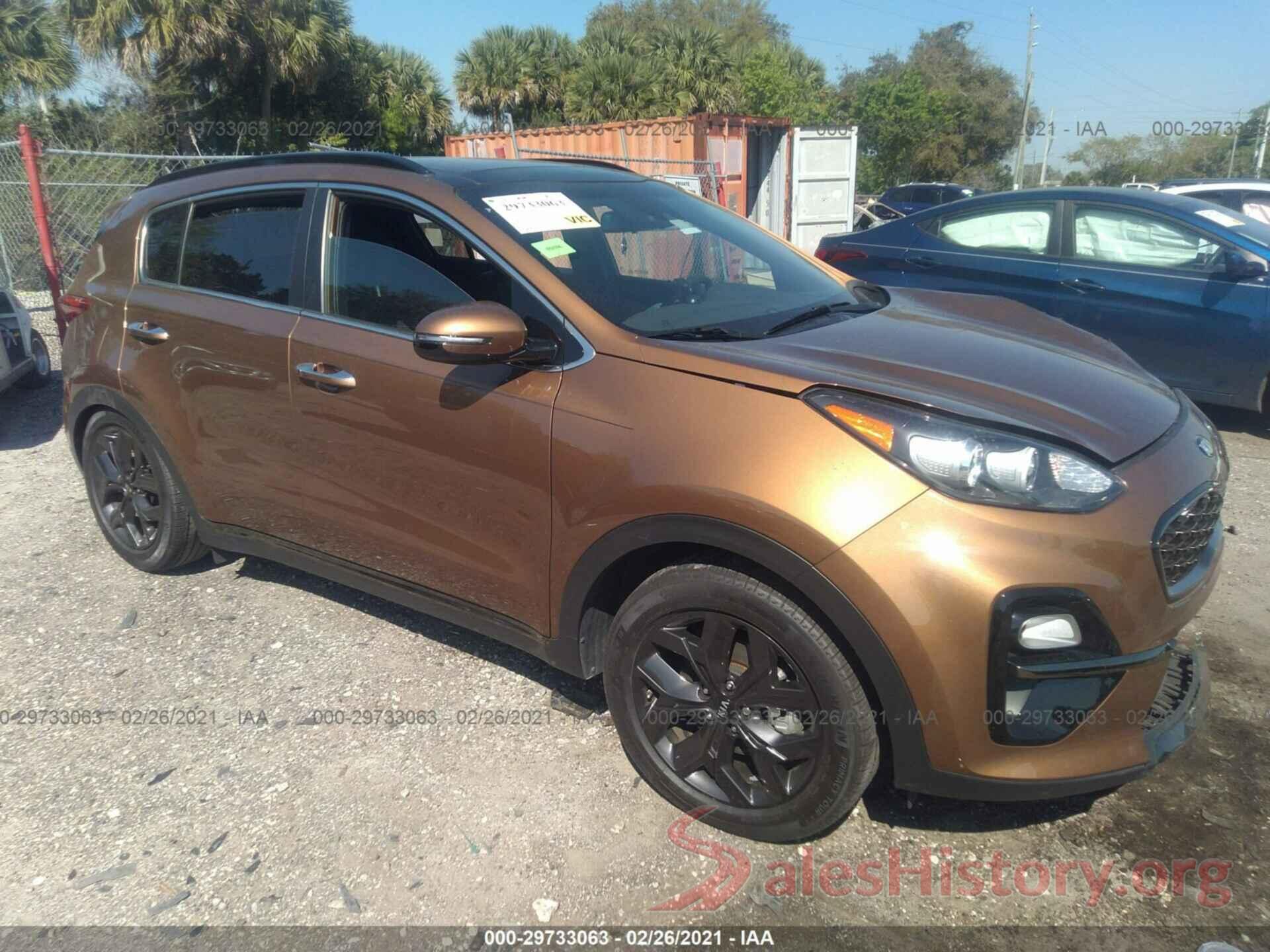 KNDP63AC1L7652872 2020 KIA SPORTAGE