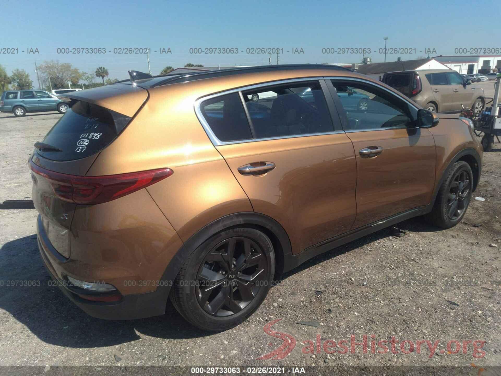 KNDP63AC1L7652872 2020 KIA SPORTAGE