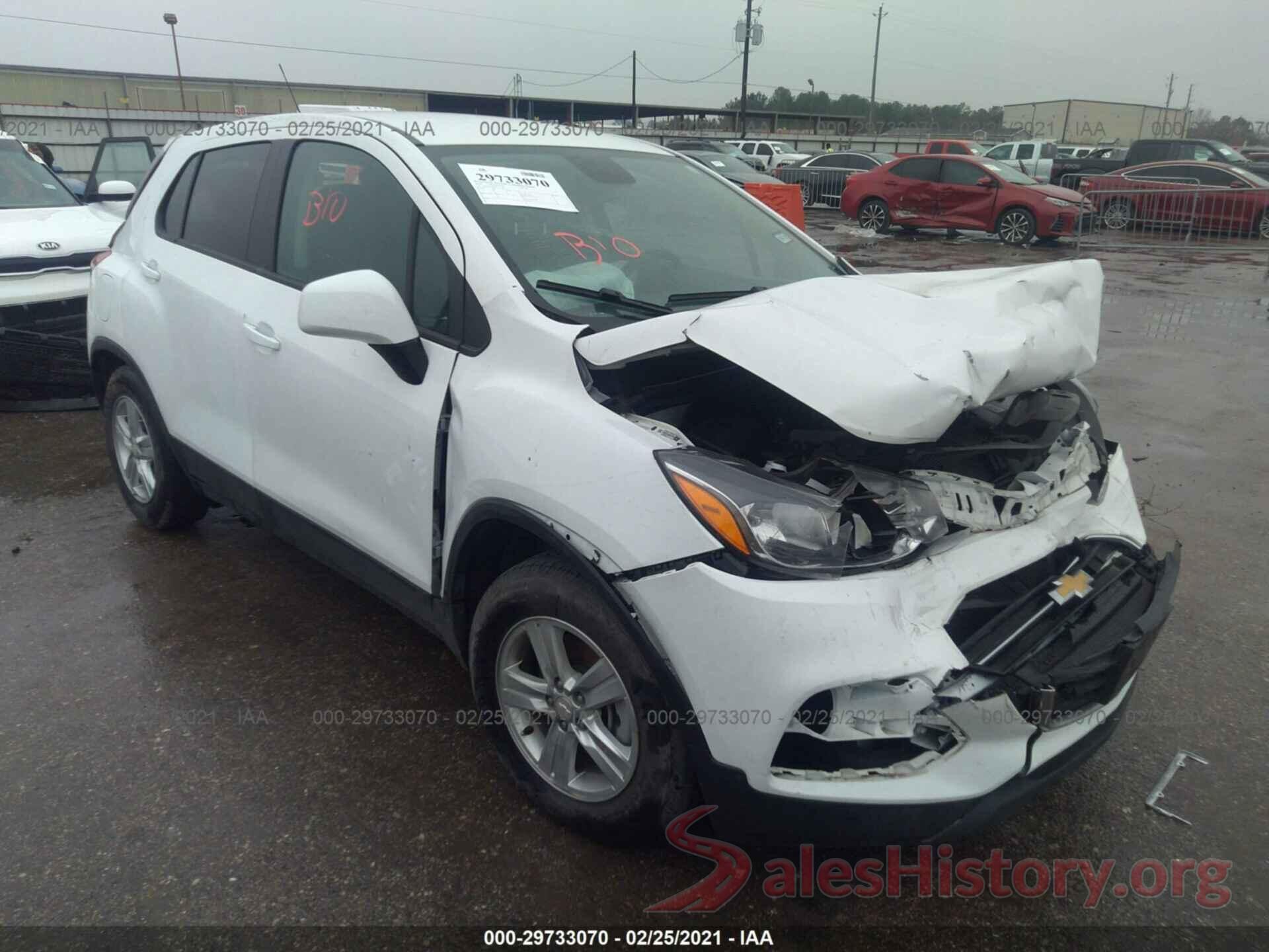 3GNCJKSBXKL271102 2019 CHEVROLET TRAX