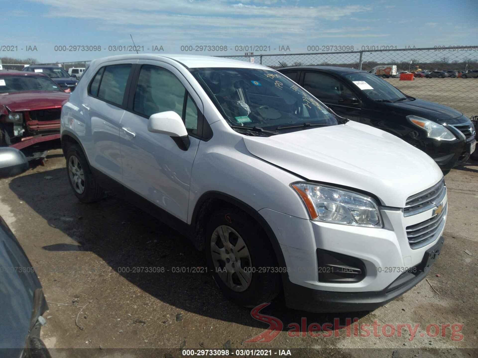 3GNCJKSB6GL228853 2016 CHEVROLET TRAX