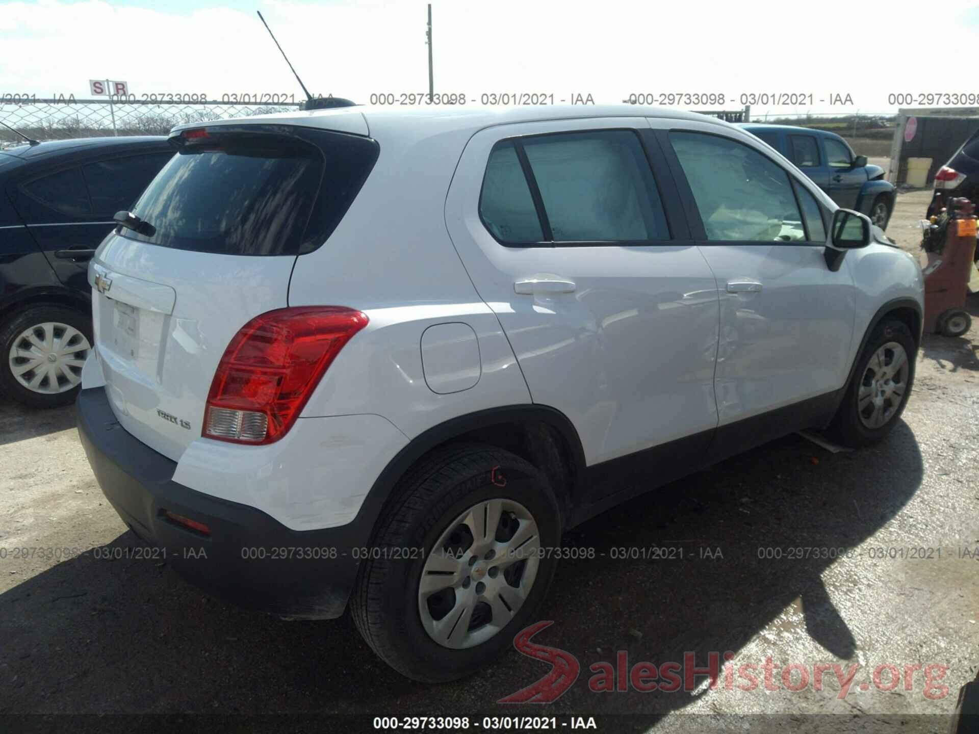 3GNCJKSB6GL228853 2016 CHEVROLET TRAX