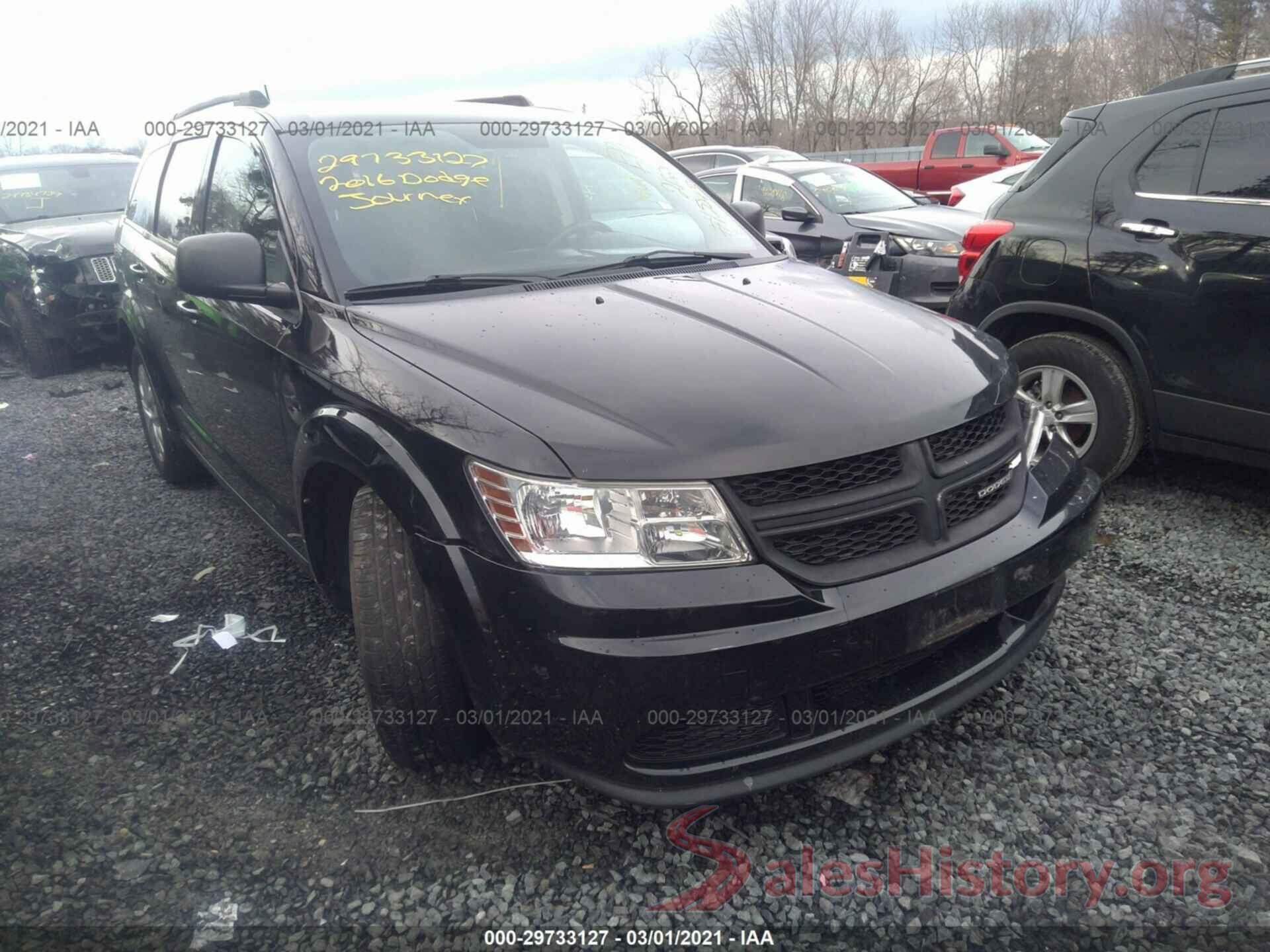 3C4PDCAB4GT215043 2016 DODGE JOURNEY