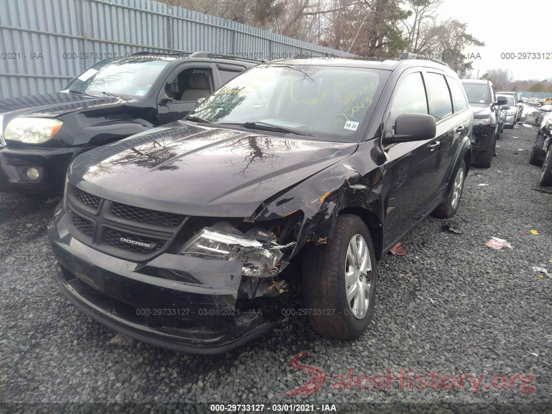 3C4PDCAB4GT215043 2016 DODGE JOURNEY