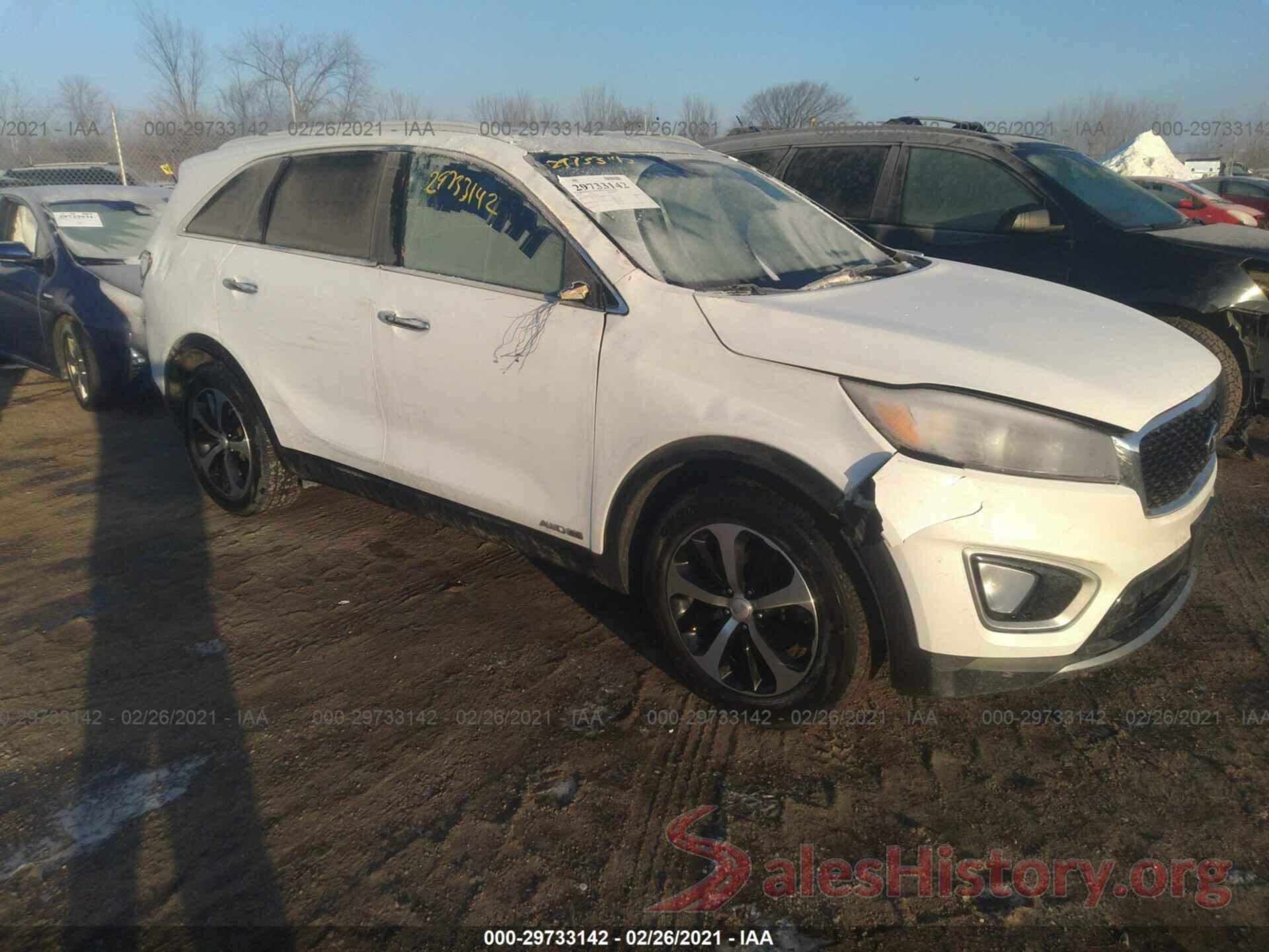 5XYPHDA53GG154571 2016 KIA SORENTO